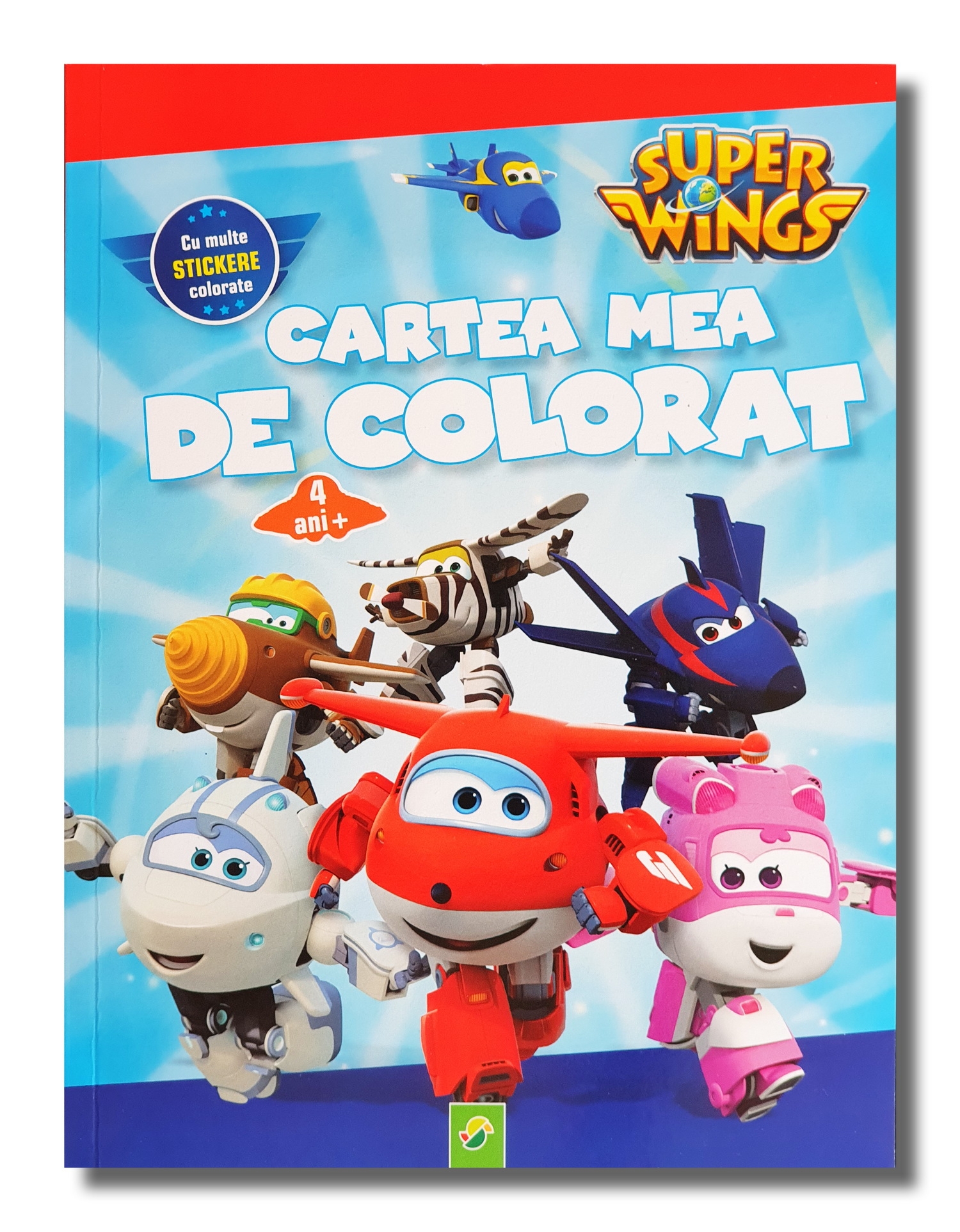 Carte cu activitati - Super wings - Cartea mea de colorat Carte cu activitati - Super wings - Cartea mea de colorat