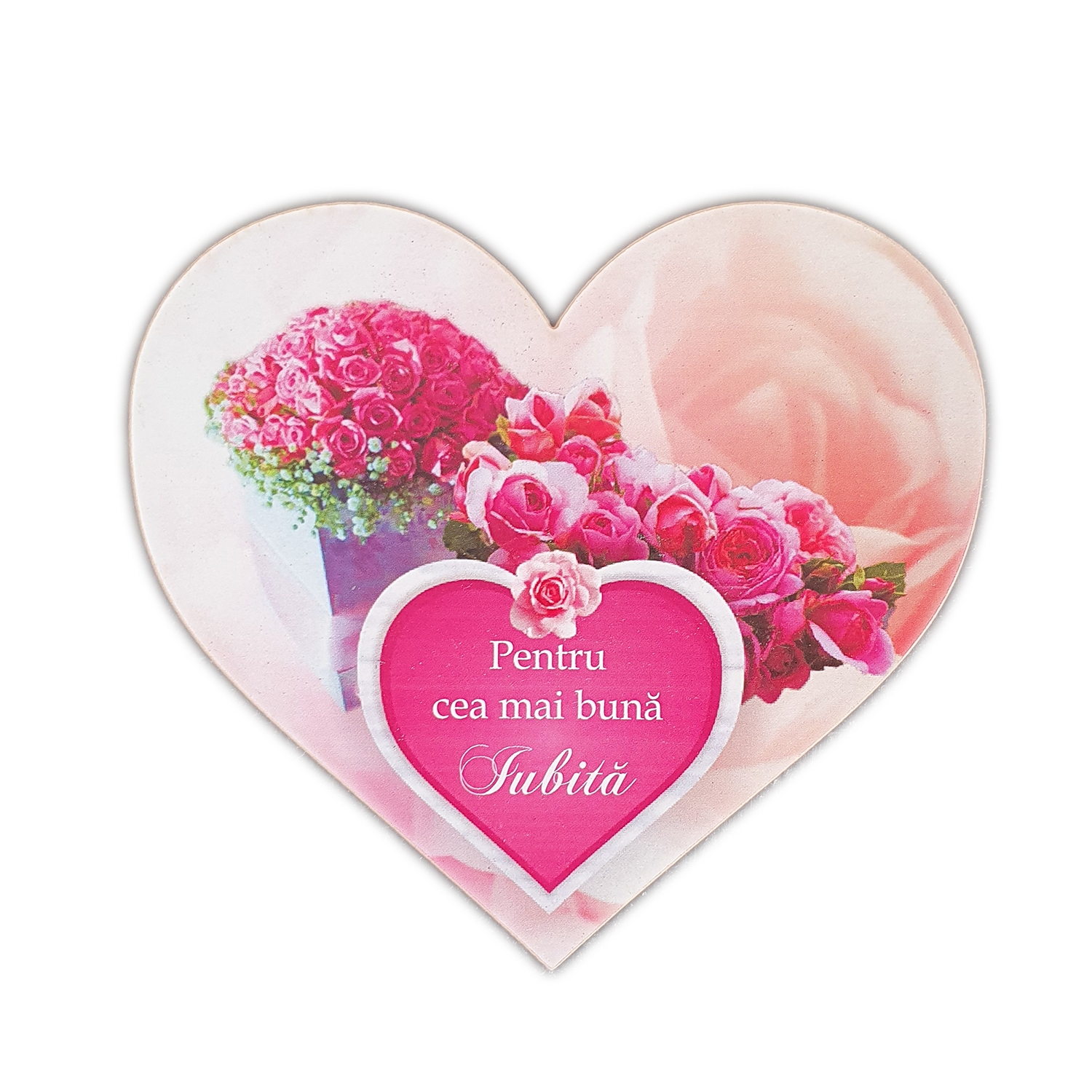 Magnet de frigider - Pentru cea mai buna iubita