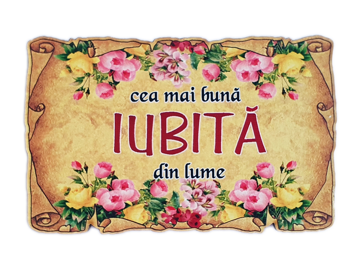 Magnet de frigider - Diploma pentru cea mai buna iubita Magnet de frigider - Diploma pentru cea mai buna iubita
