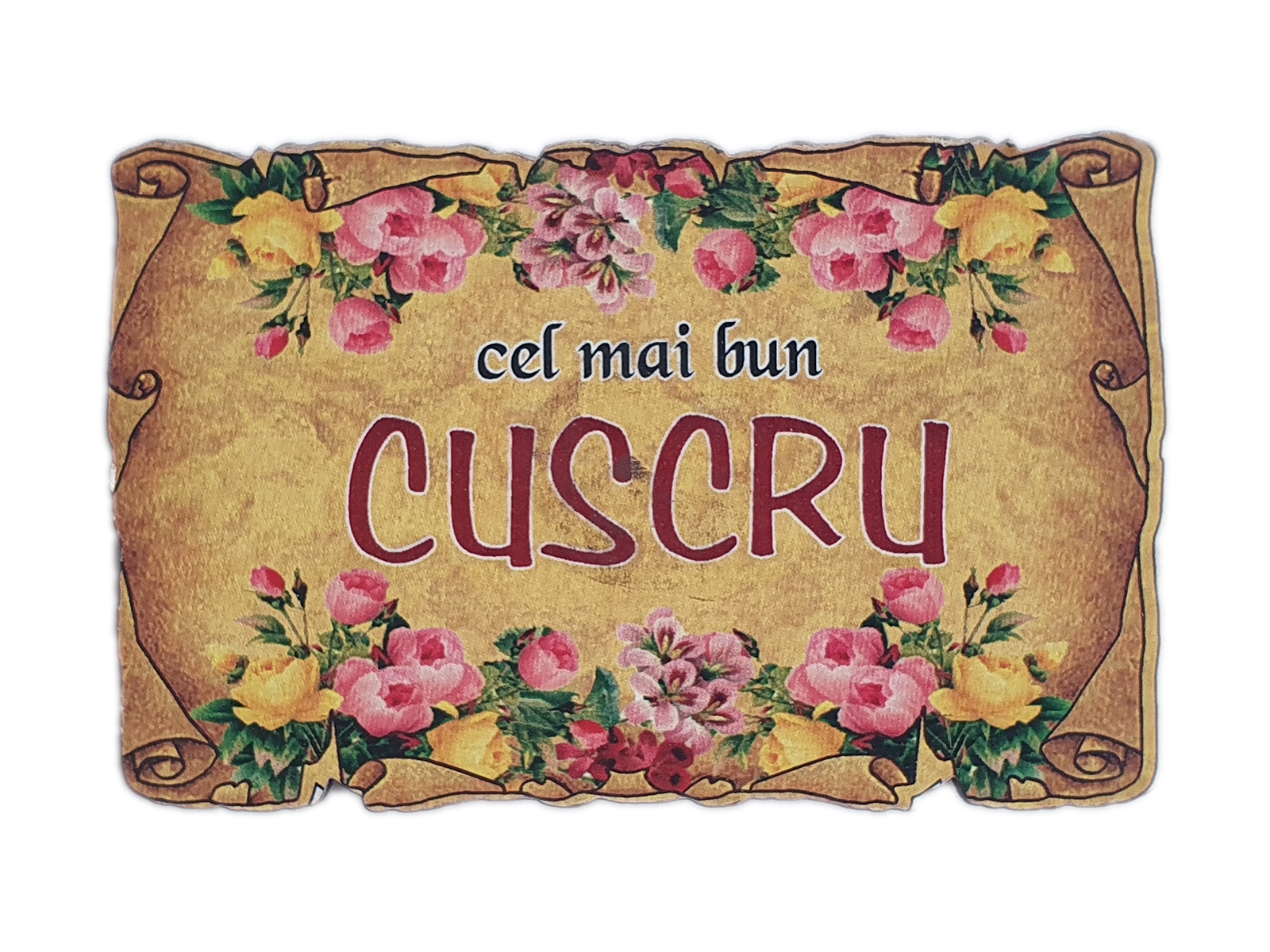 Magnet de frigider - Diplomă pentru cel mai bun cuscru Magnet de frigider - Diplomă pentru cel mai bun cuscru