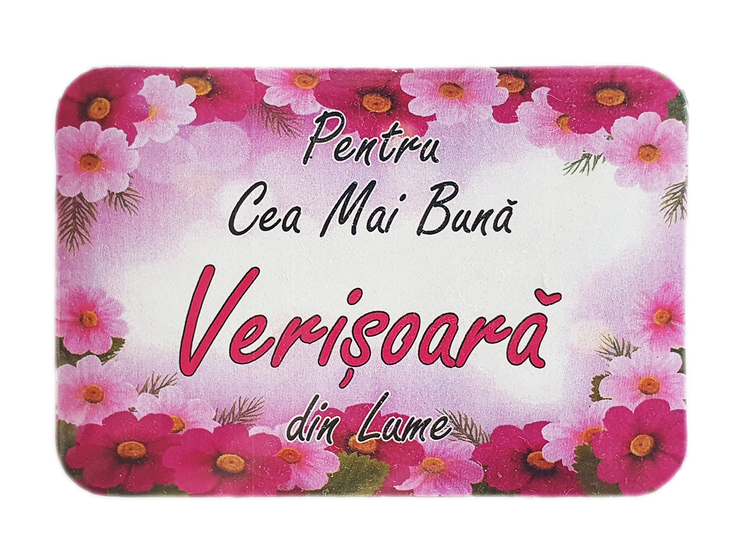 Magnet de frigider - Pentru cea mai bună verișoară Magnet de frigider - Pentru cea mai bună verișoară