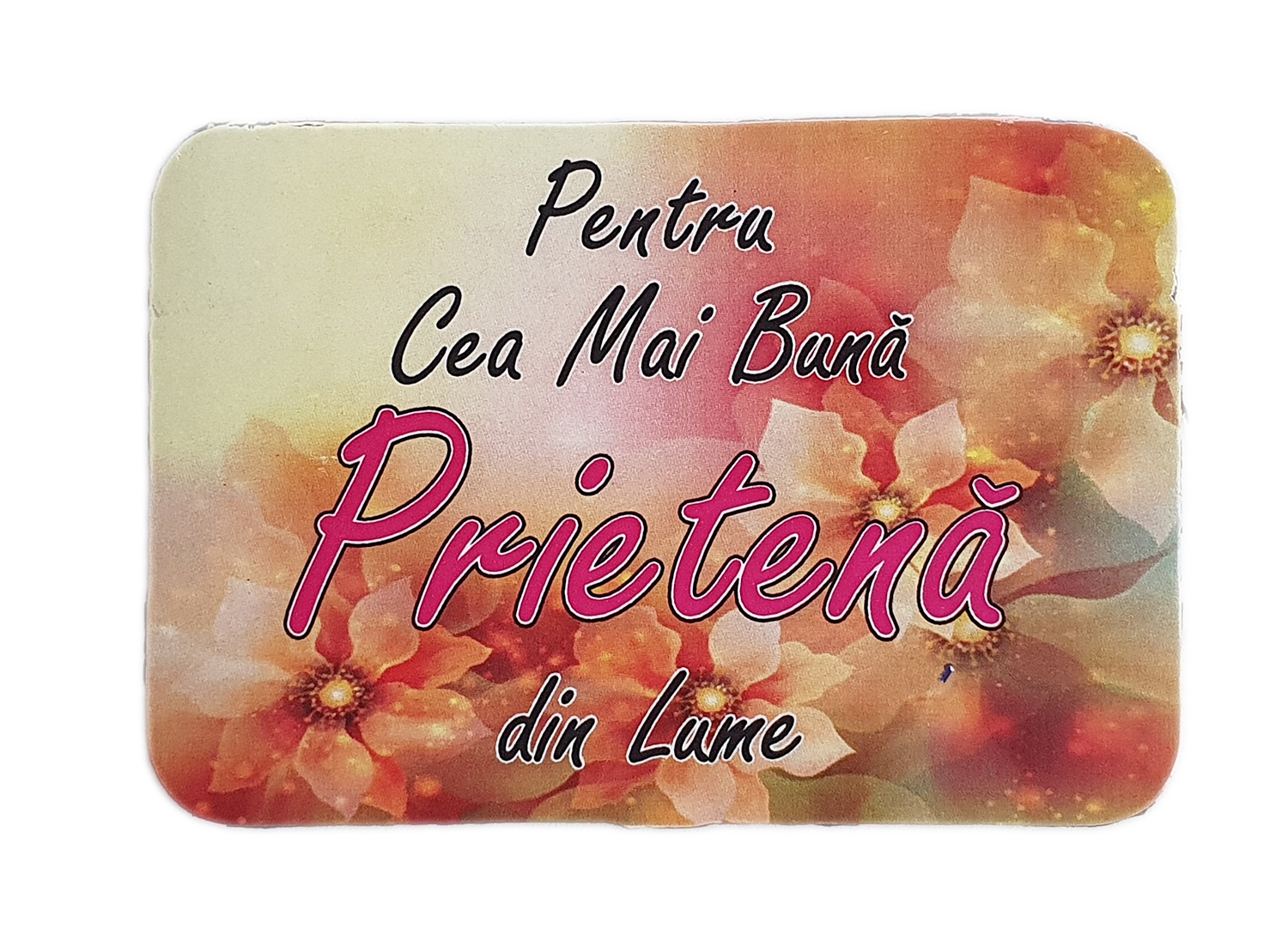 Magnet de frigider - Pentru cea mai buna prietena Magnet de frigider - Pentru cea mai buna prietena