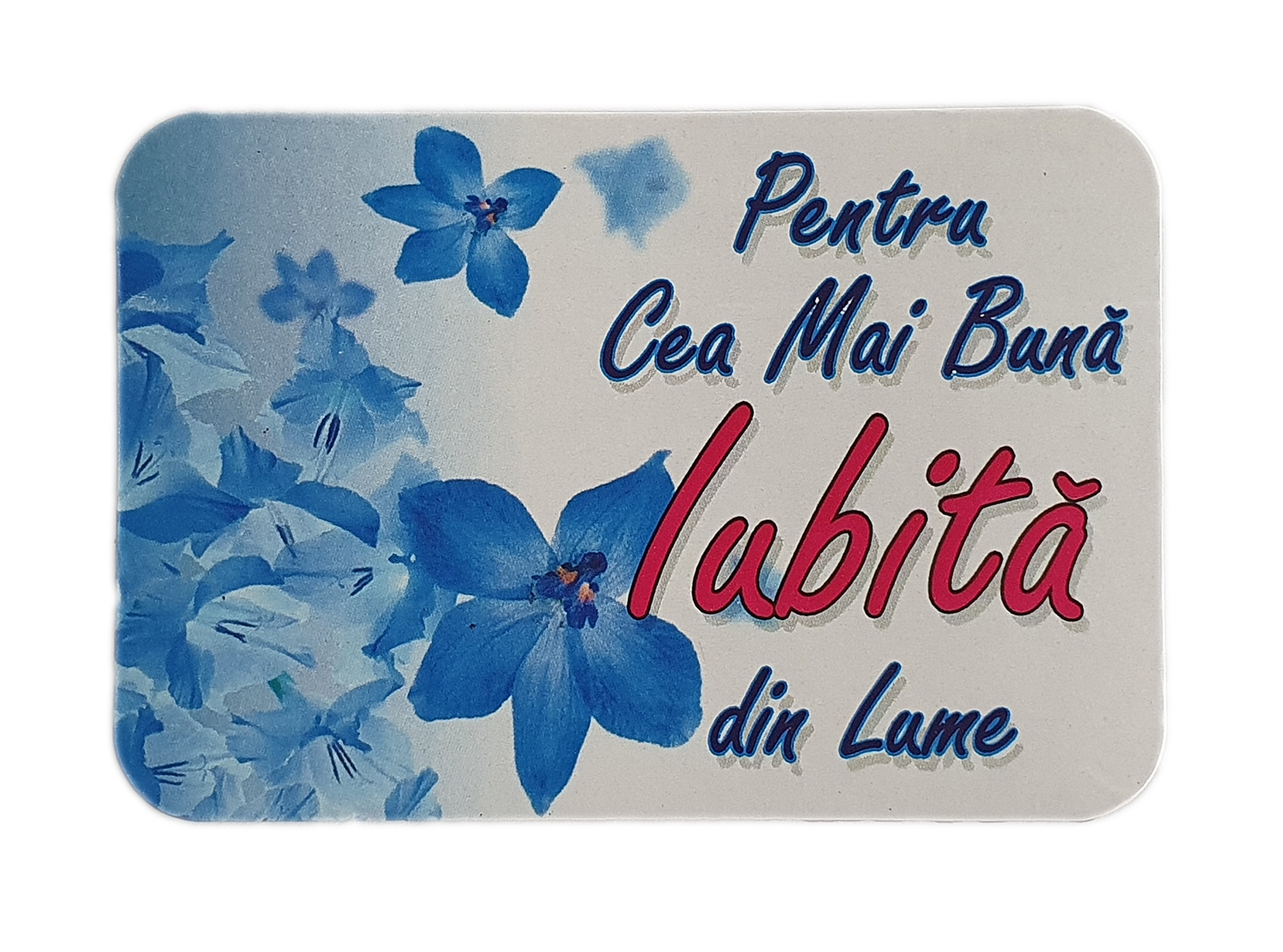 Magnet de frigider - Pentru cea mai buna iubita Magnet de frigider - Pentru cea mai buna iubita