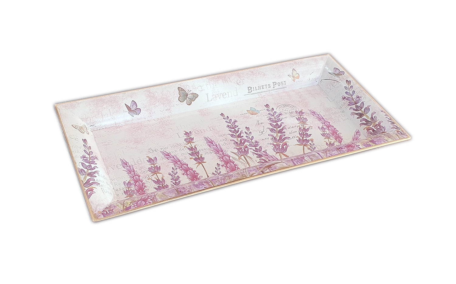 Platou decorativ dreptunghi - Lavanda Platou decorativ dreptunghi - Lavanda