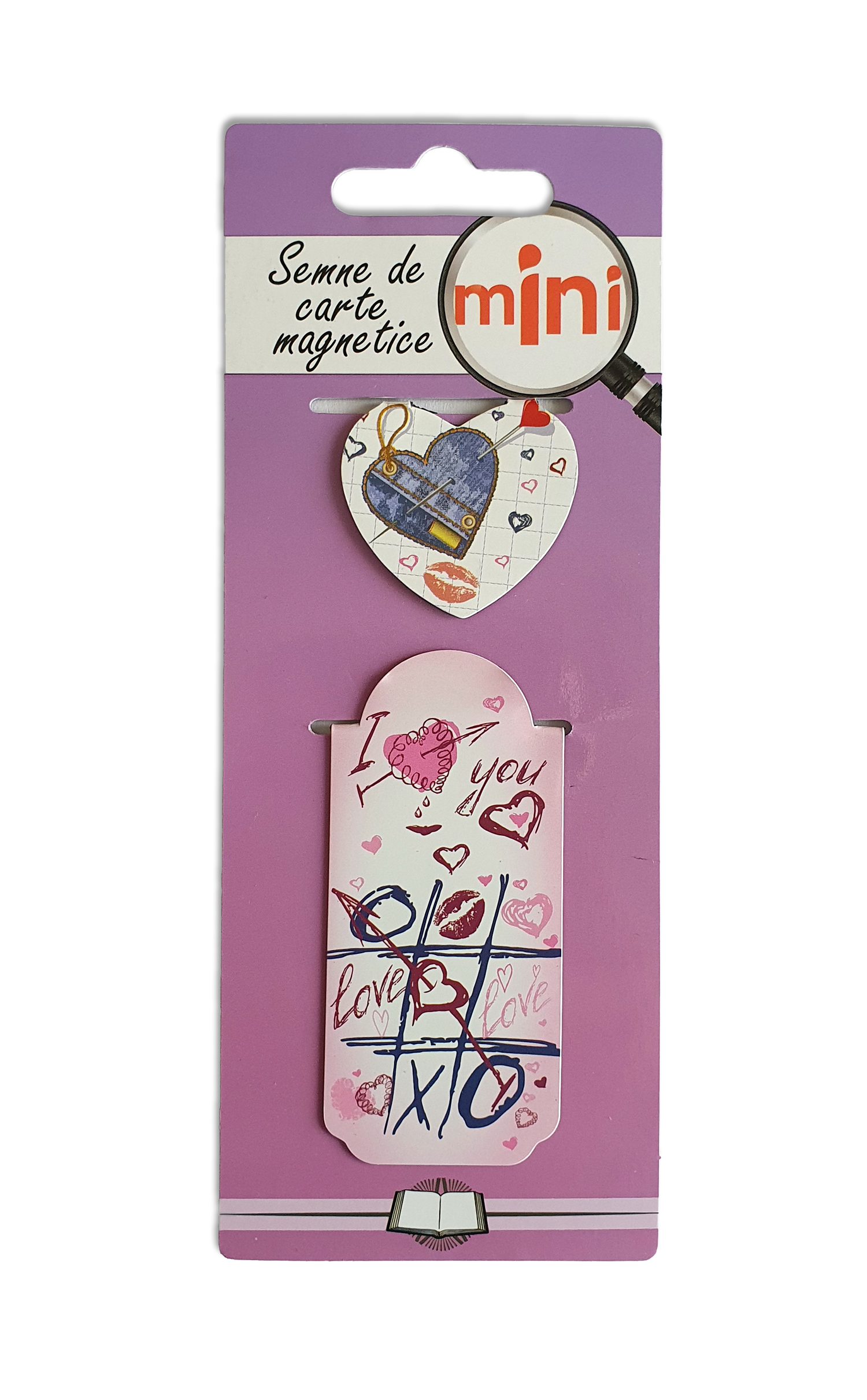 Semn de carte magnetic - I love you Semn de carte magnetic - I love you