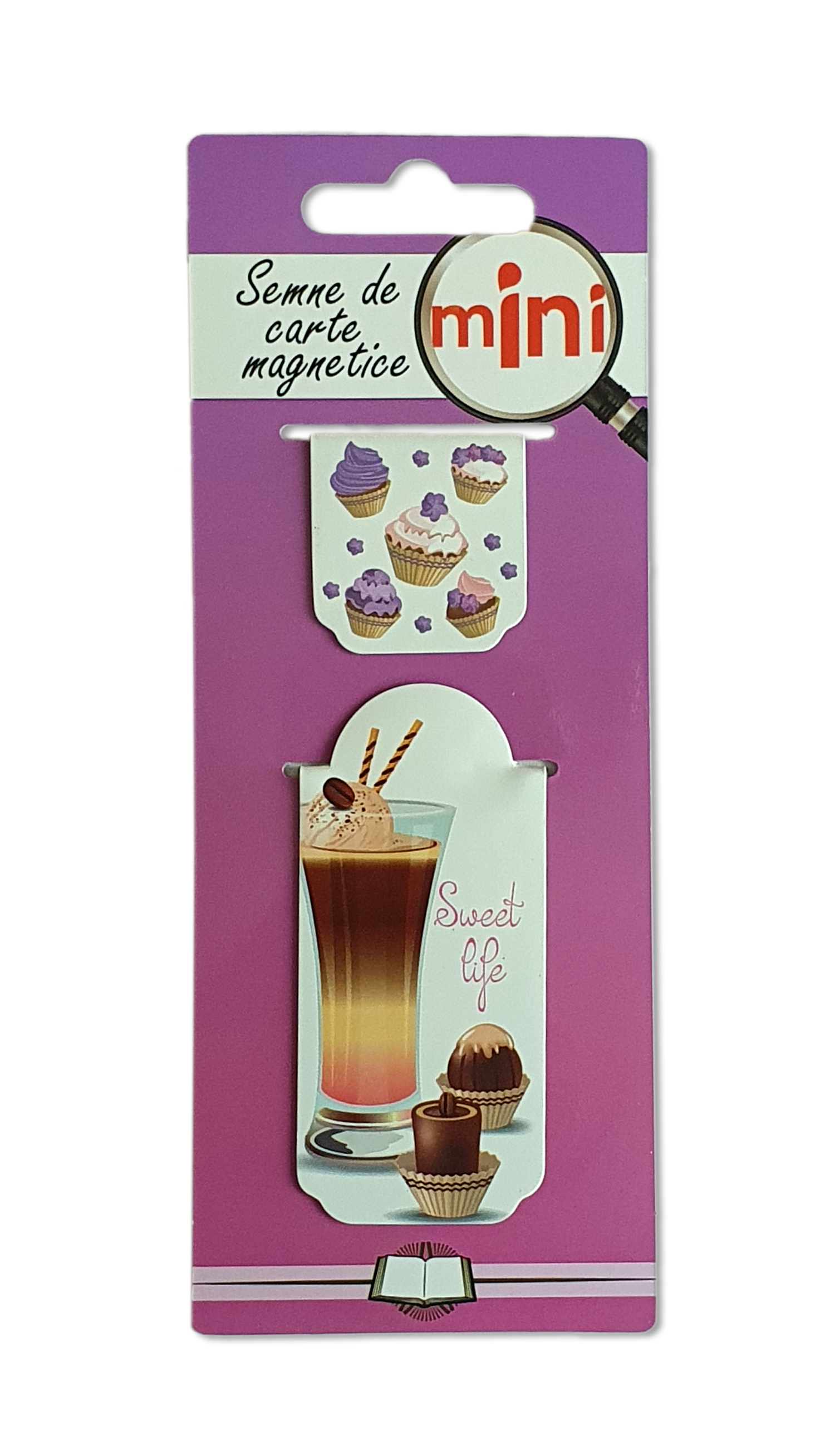 Semn de carte magnetic - Sweet life Semn de carte magnetic - Sweet life