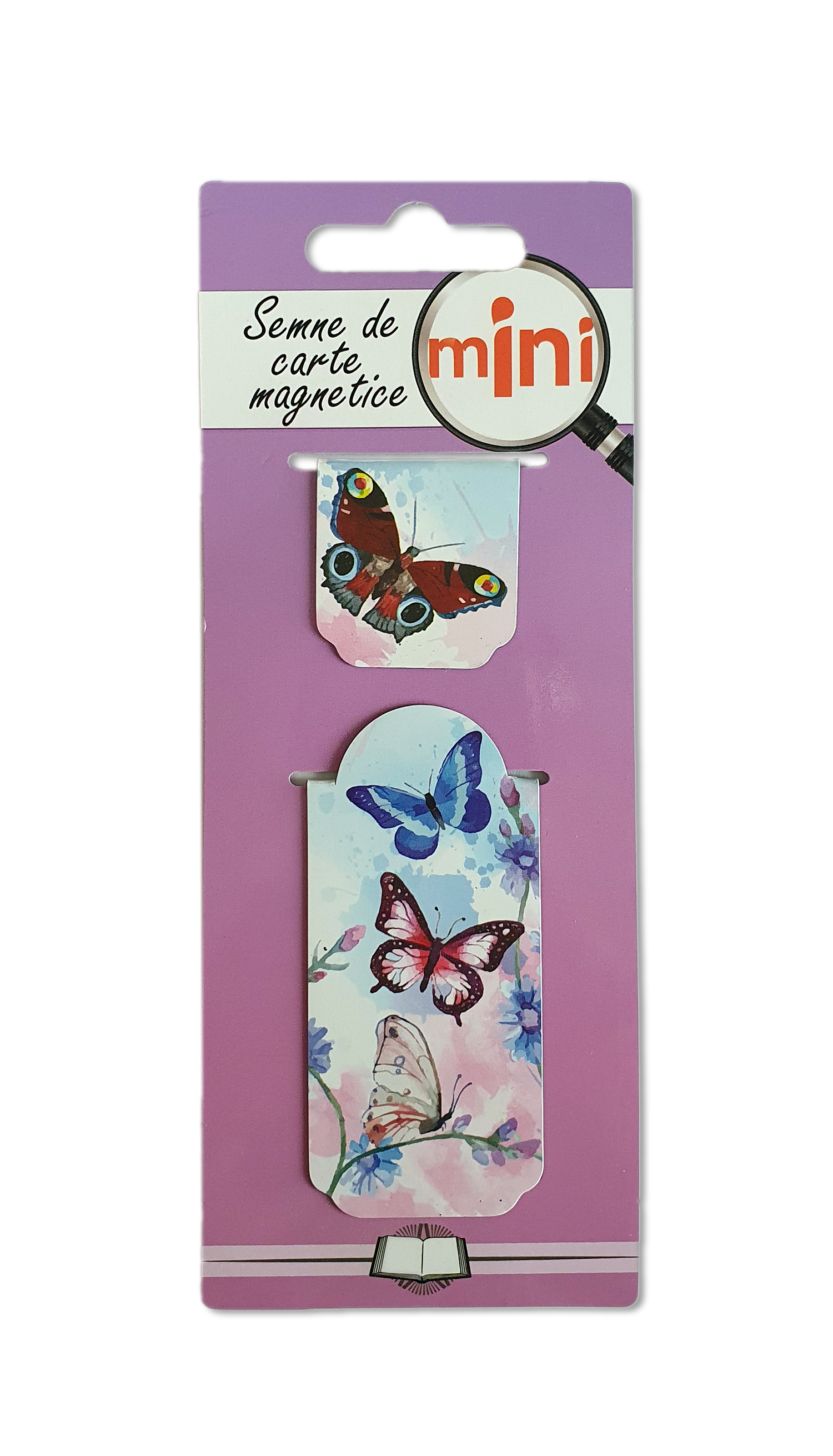 Semn de carte magnetic - Fluturi Semn de carte magnetic - Fluturi