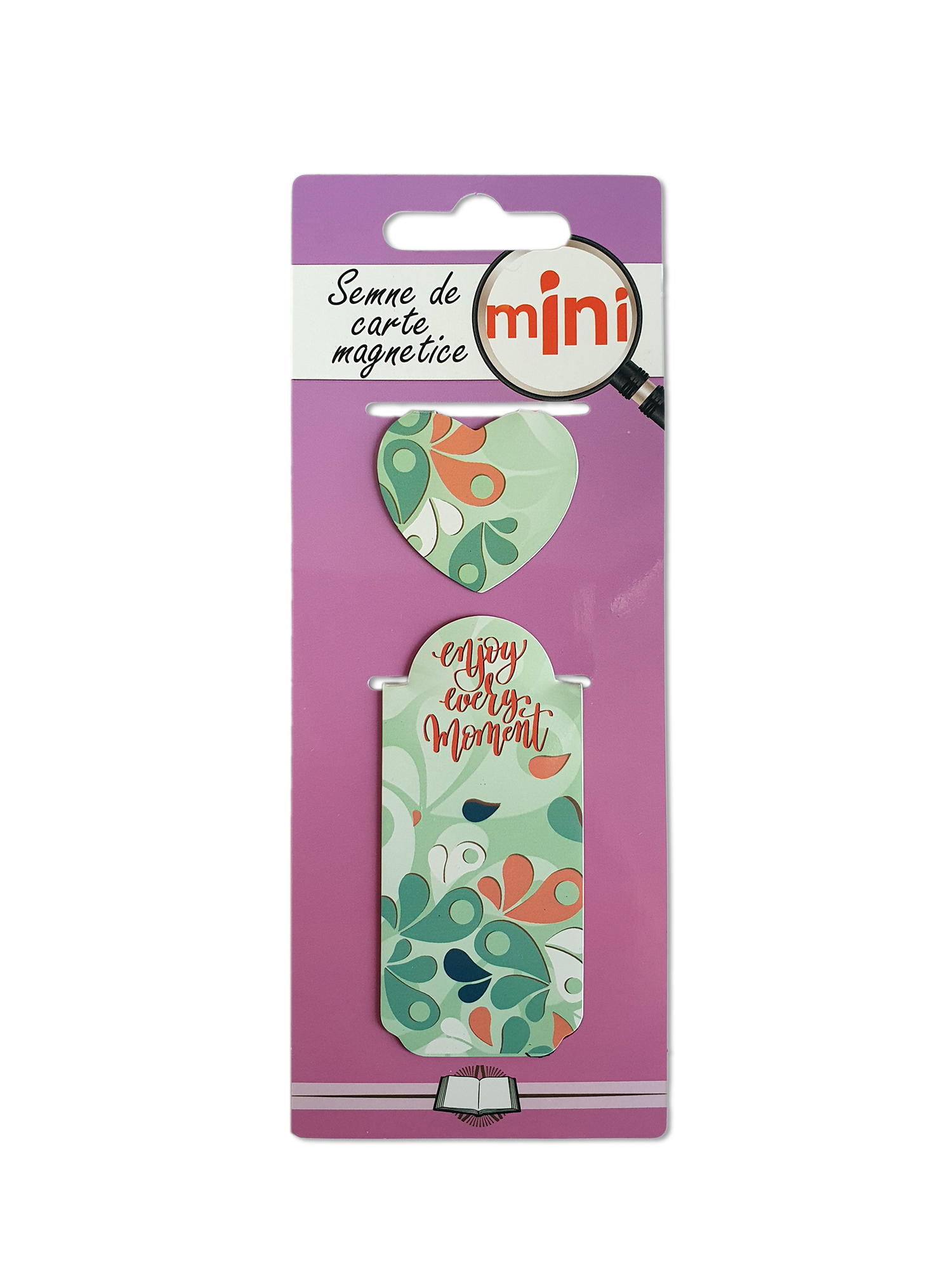 Semn de carte magnetic - Enjoy every moment Semn de carte magnetic - Enjoy every moment