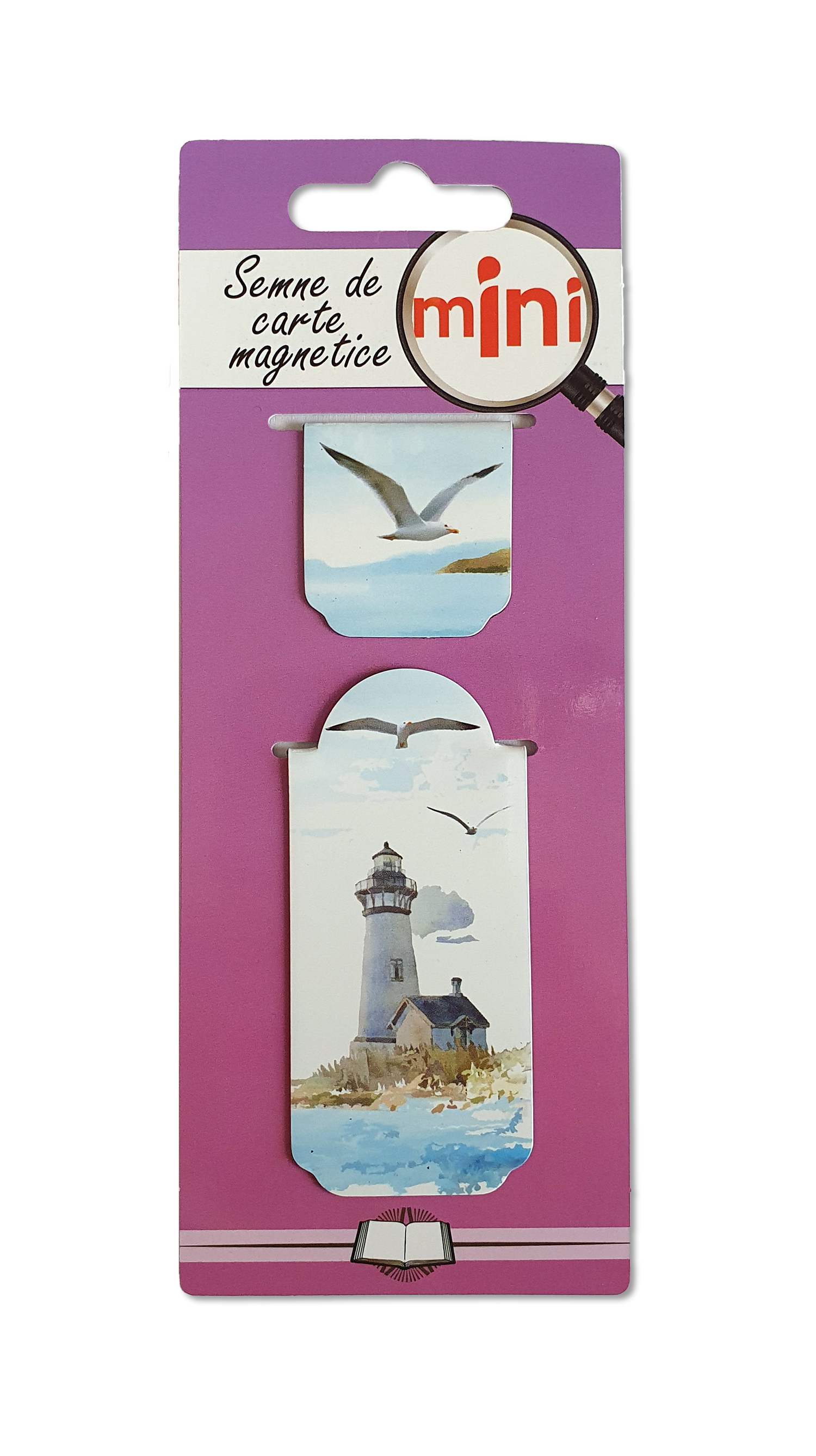 Semn de carte magnetic - Peisaj maritim