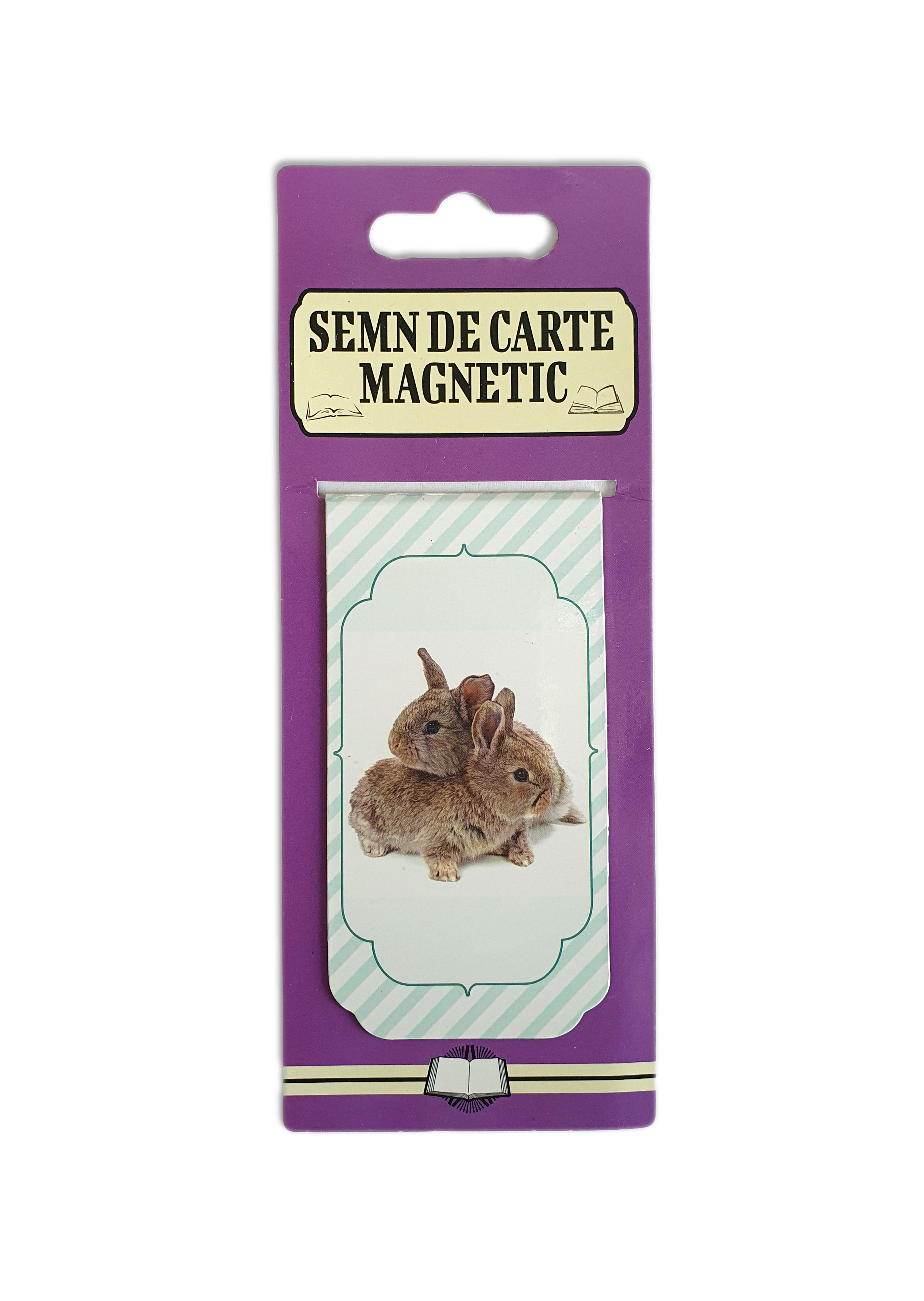 Semn de carte magnetic - Iepurași