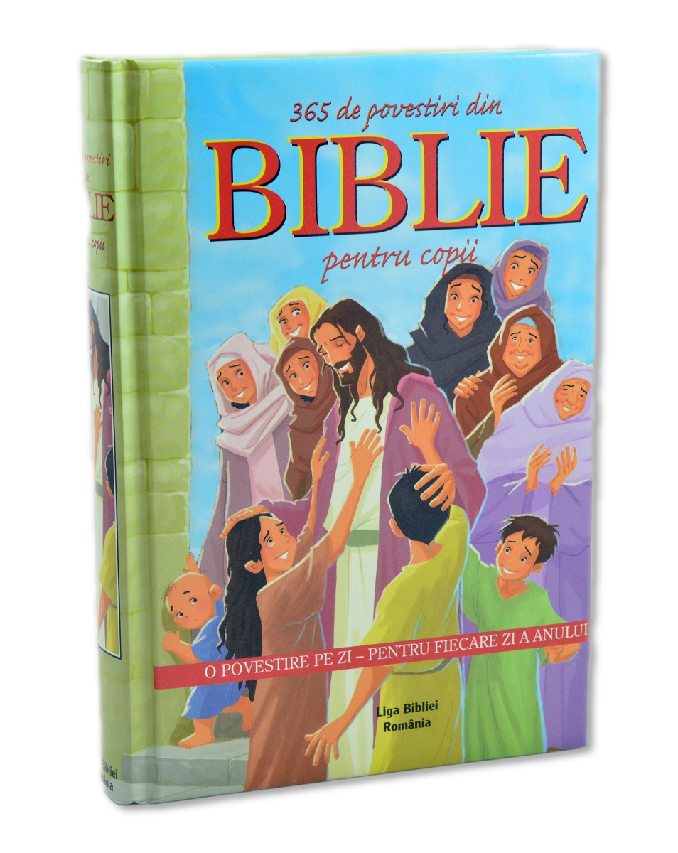 Biblia pentru copii - 365 de povestiri din Biblie pentru copii (6-12 ani) Biblia pentru copii - 365 de povestiri din Biblie pentru copii (6-12 ani)