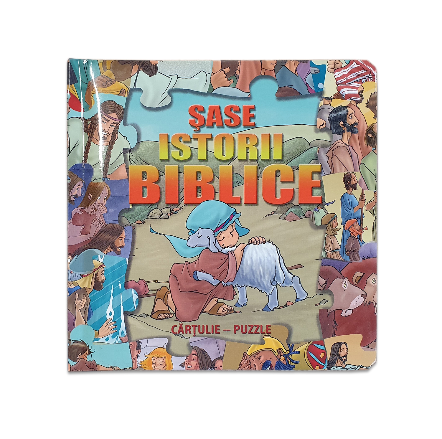 Sase istorii biblice - Cărțulie puzzle Sase istorii biblice - Cărțulie puzzle