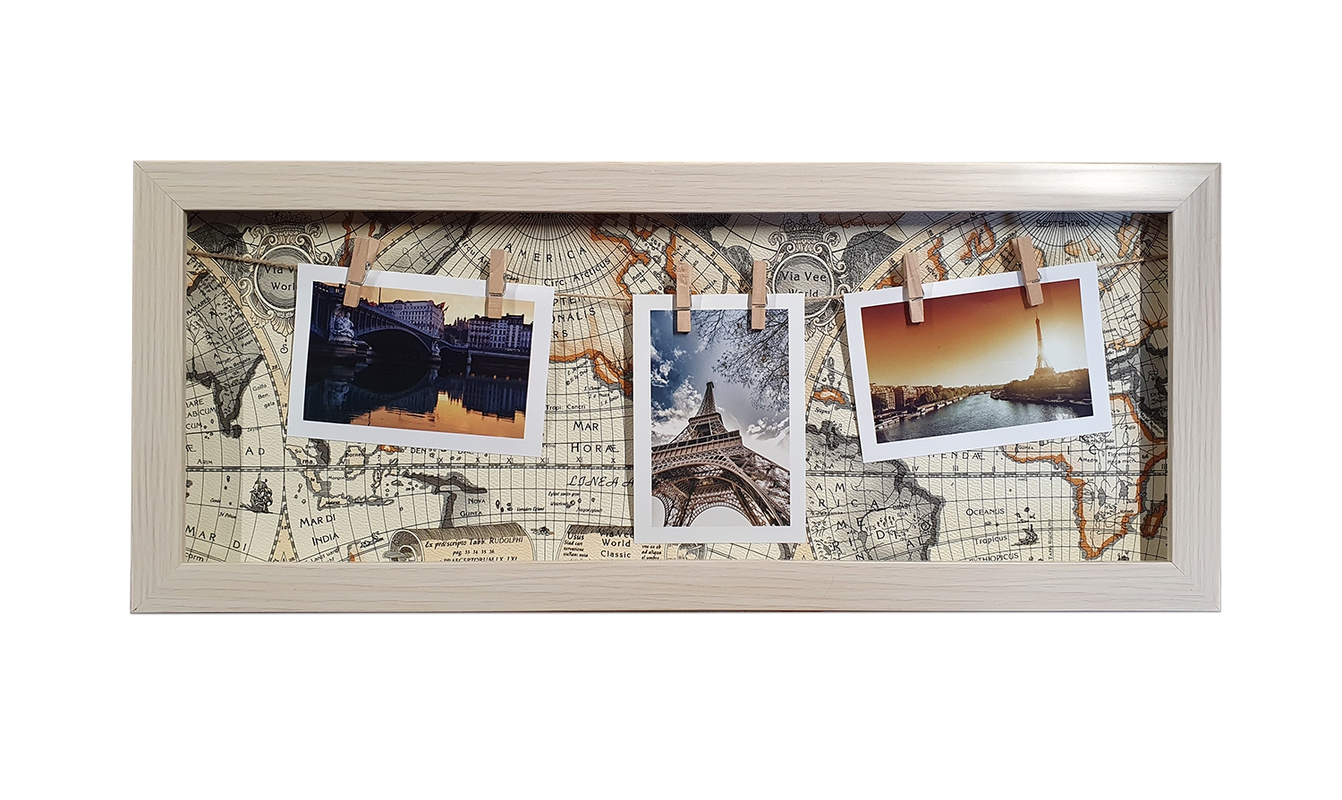 Rama foto colaj - tablou 3 poze (23x43 cm) Rama foto colaj - tablou 3 poze (23x43 cm)