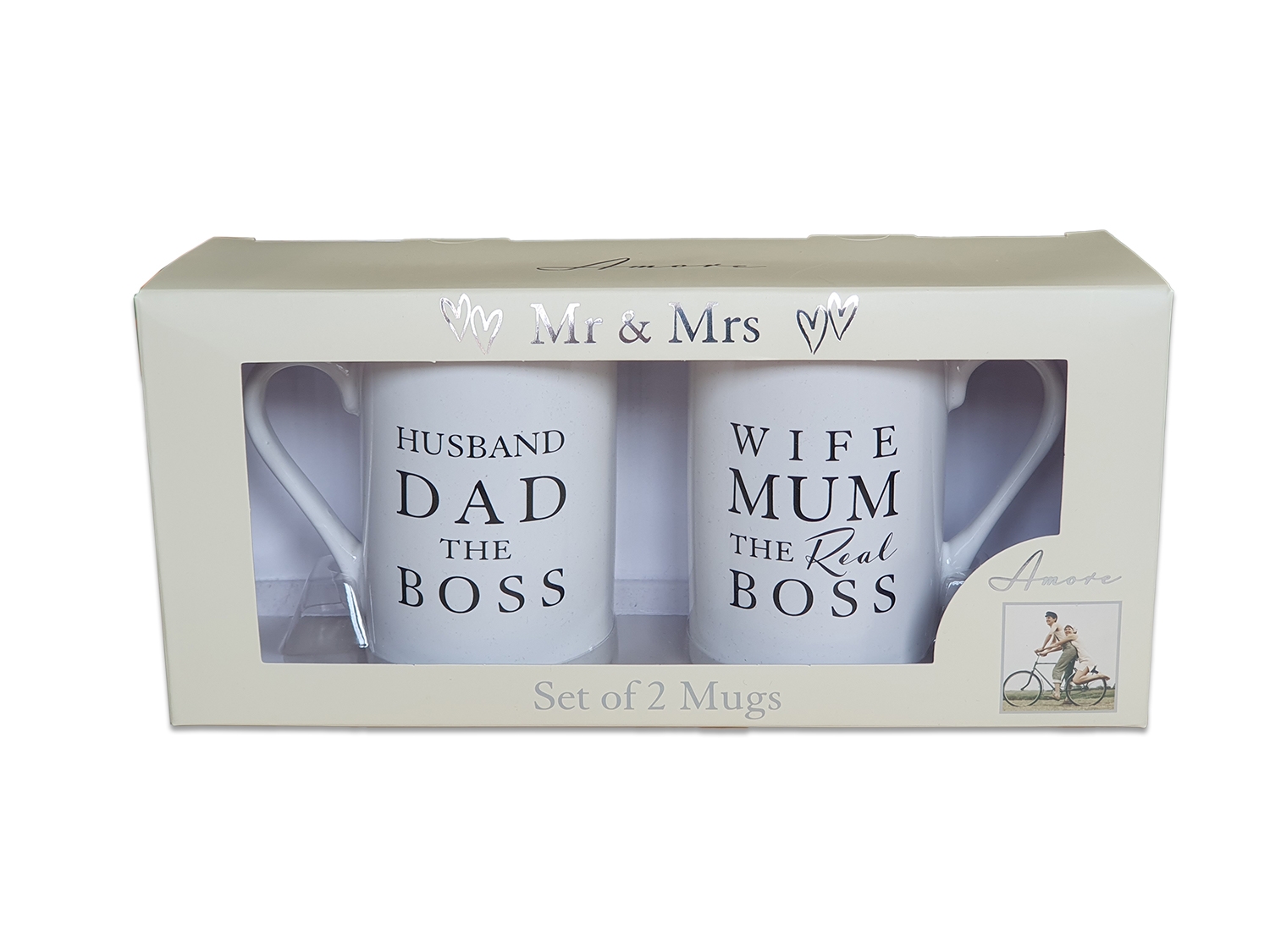 Set cani cadou - Husband , wife Set cani cadou - Husband , wife