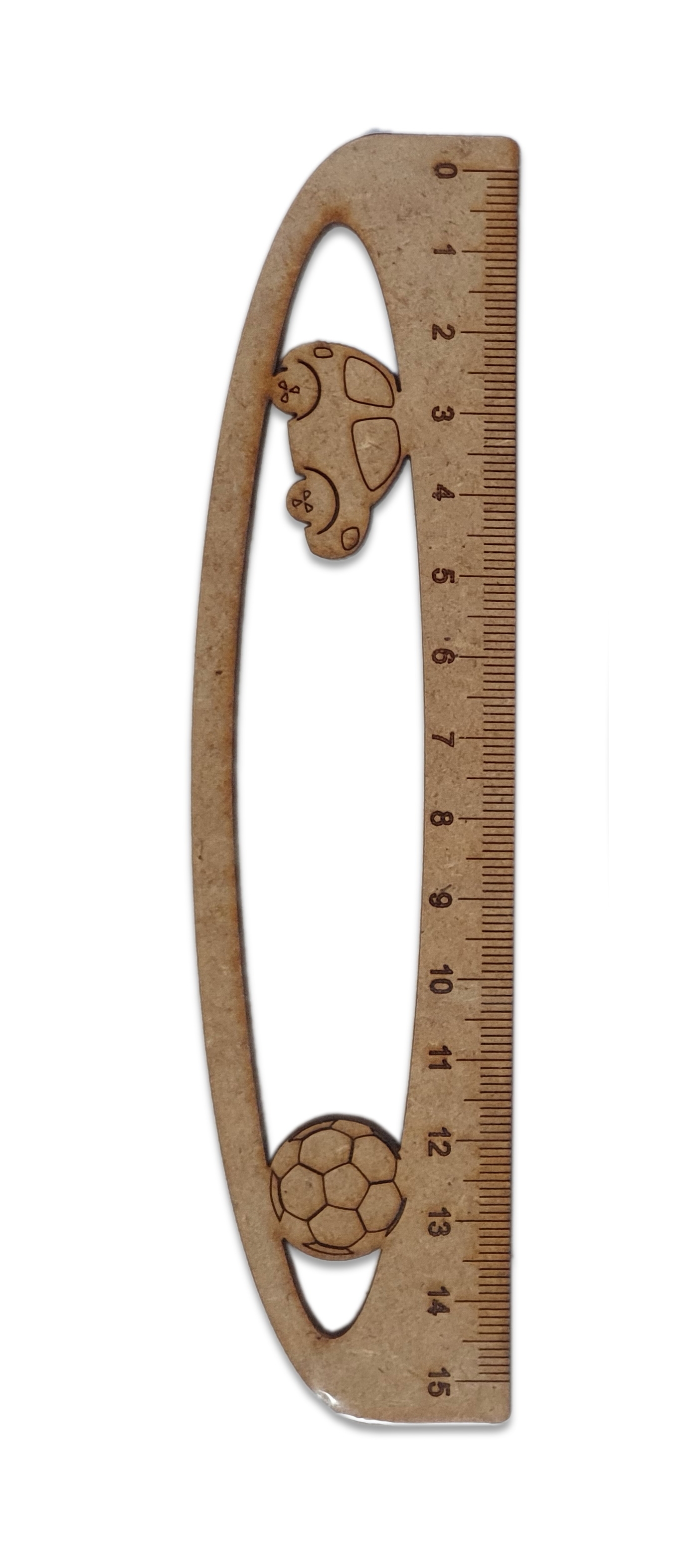 Liniar realizat din lemn pentru copii – Masina, minge Liniar realizat din lemn pentru copii – Masina, minge