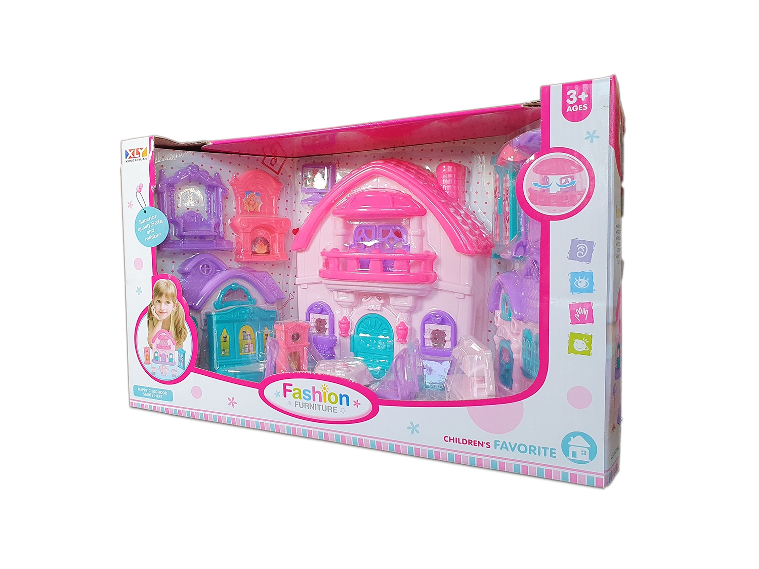 Castel cu mobilier pentru copii Castel cu mobilier pentru copii