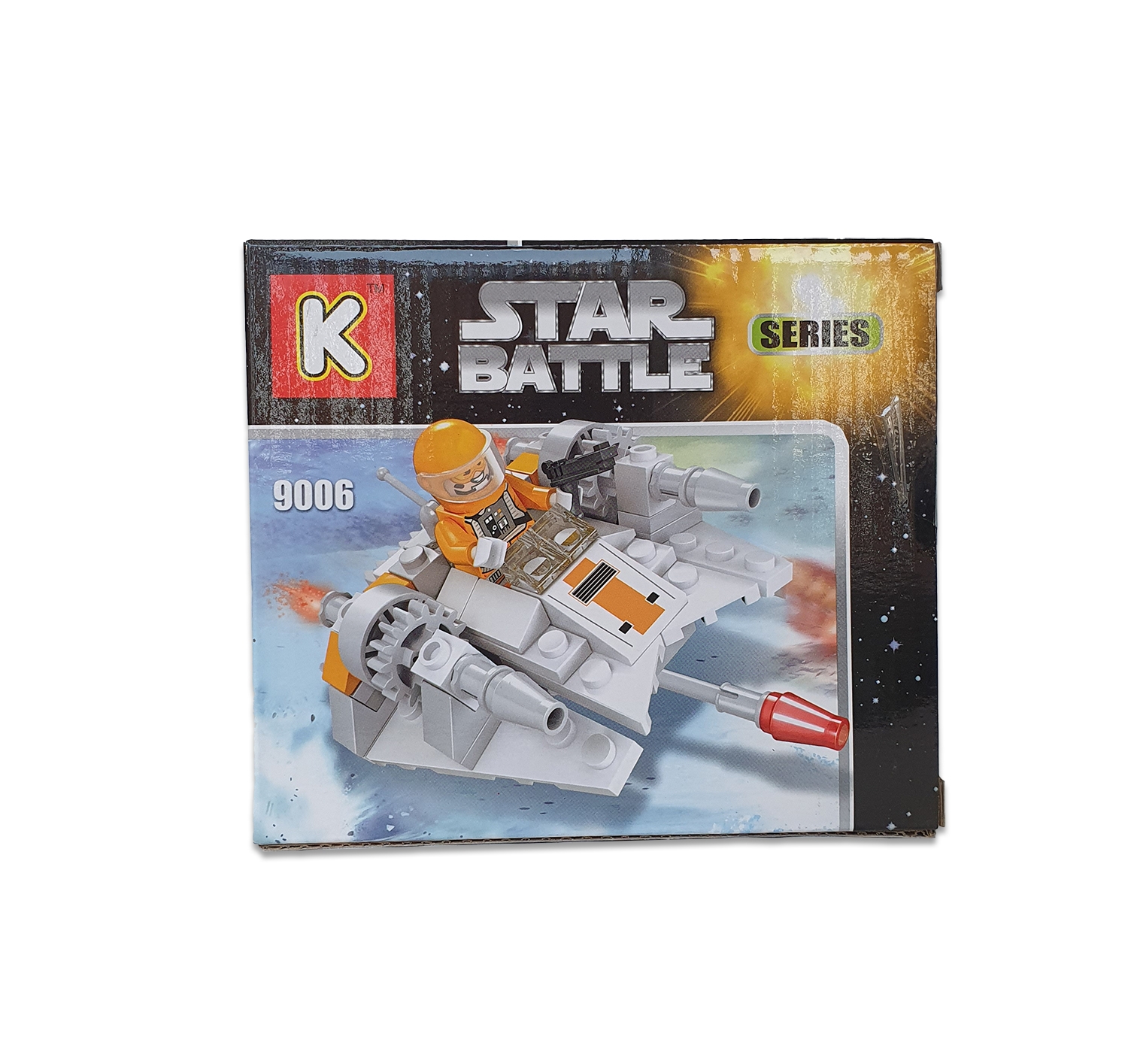 Joc de constructii cu cuburi - Star Battle (110 piese) Joc de constructii cu cuburi - Star Battle (110 piese)