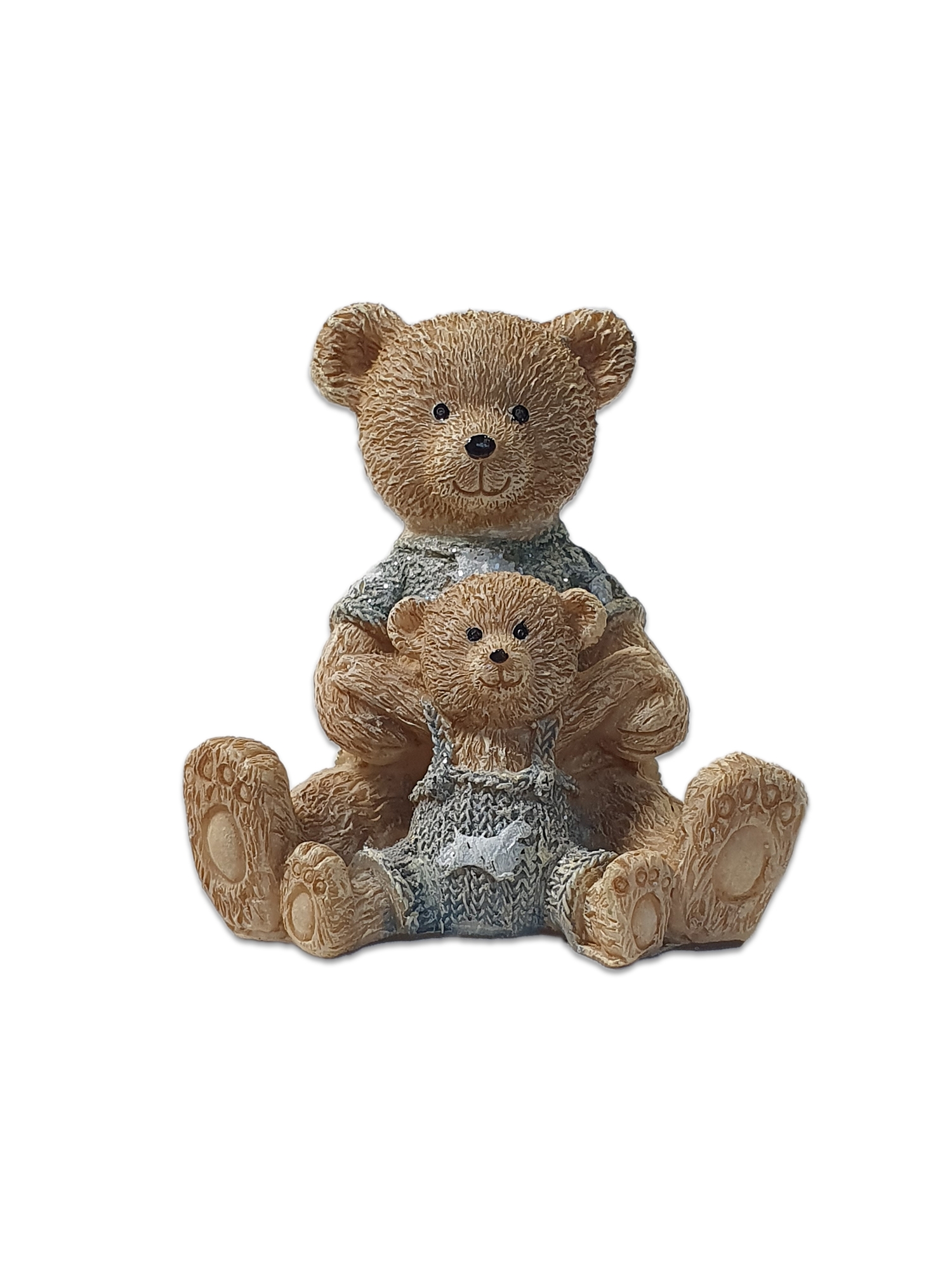 Figurina - Doi Ursuleti (7x6x7 cm) Figurina - Doi Ursuleti (7x6x7 cm)