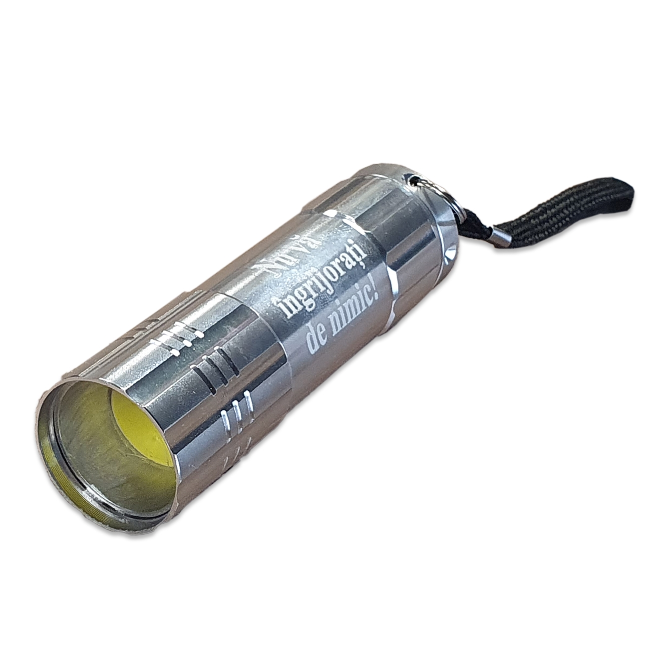 Lanterna mica metal - "Nu vă îngrijorați de nimic" Lanterna mica metal - "Nu vă îngrijorați de nimic"