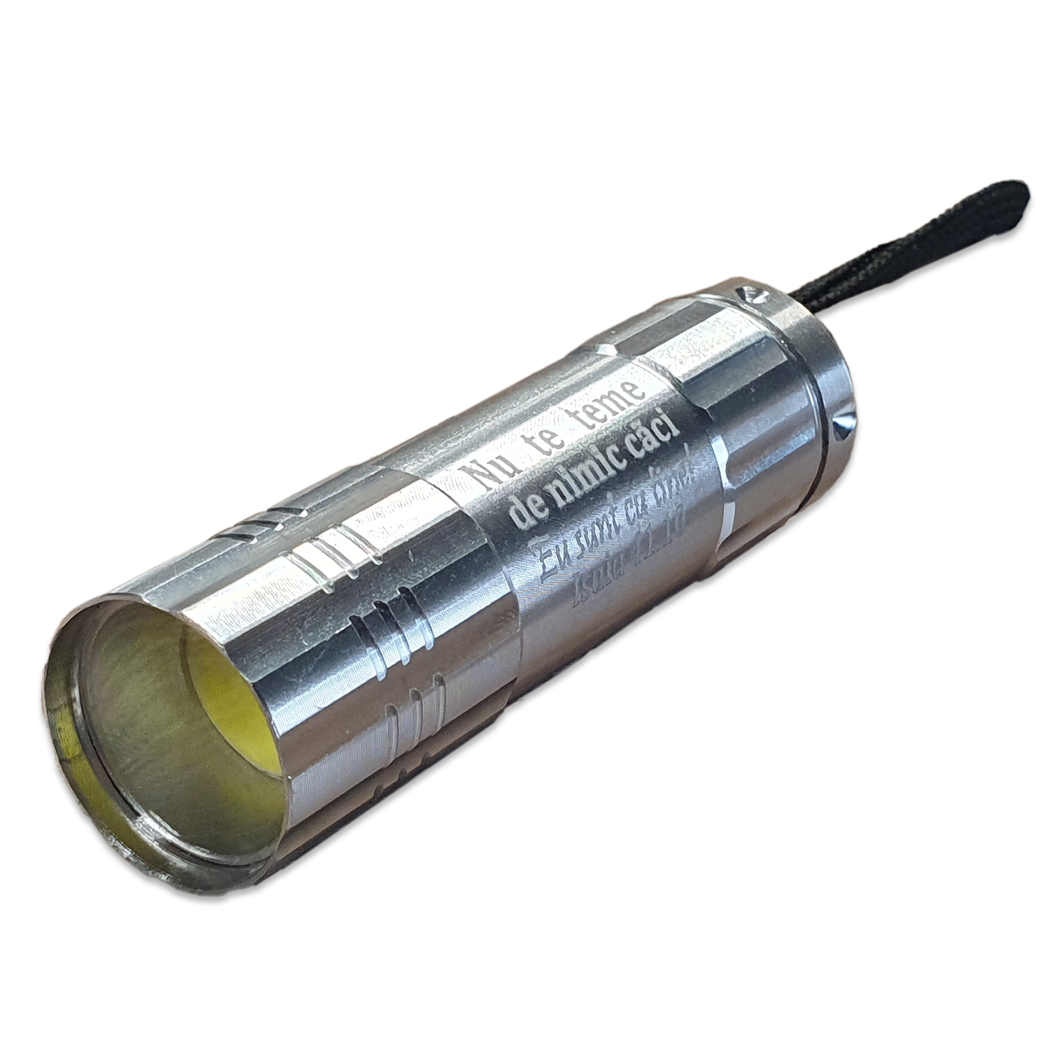 Lanterna mica metal - "Nu te teme de nimic" (Isaia 41:10) Lanterna mica metal - "Nu te teme de nimic" (Isaia 41:10)