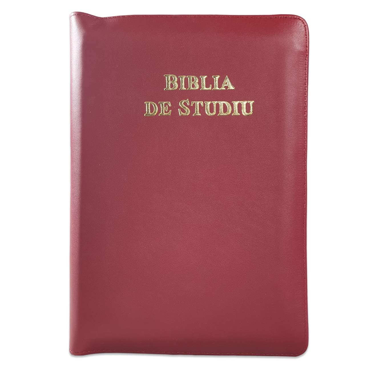 Biblia de studiu Andrews, explicatii+concordanta+harti,  mare, coperta piele, culoare rosie, fermoar Biblia de studiu Andrews, explicatii+concordanta+harti,  mare, coperta piele, culoare rosie, fermoar