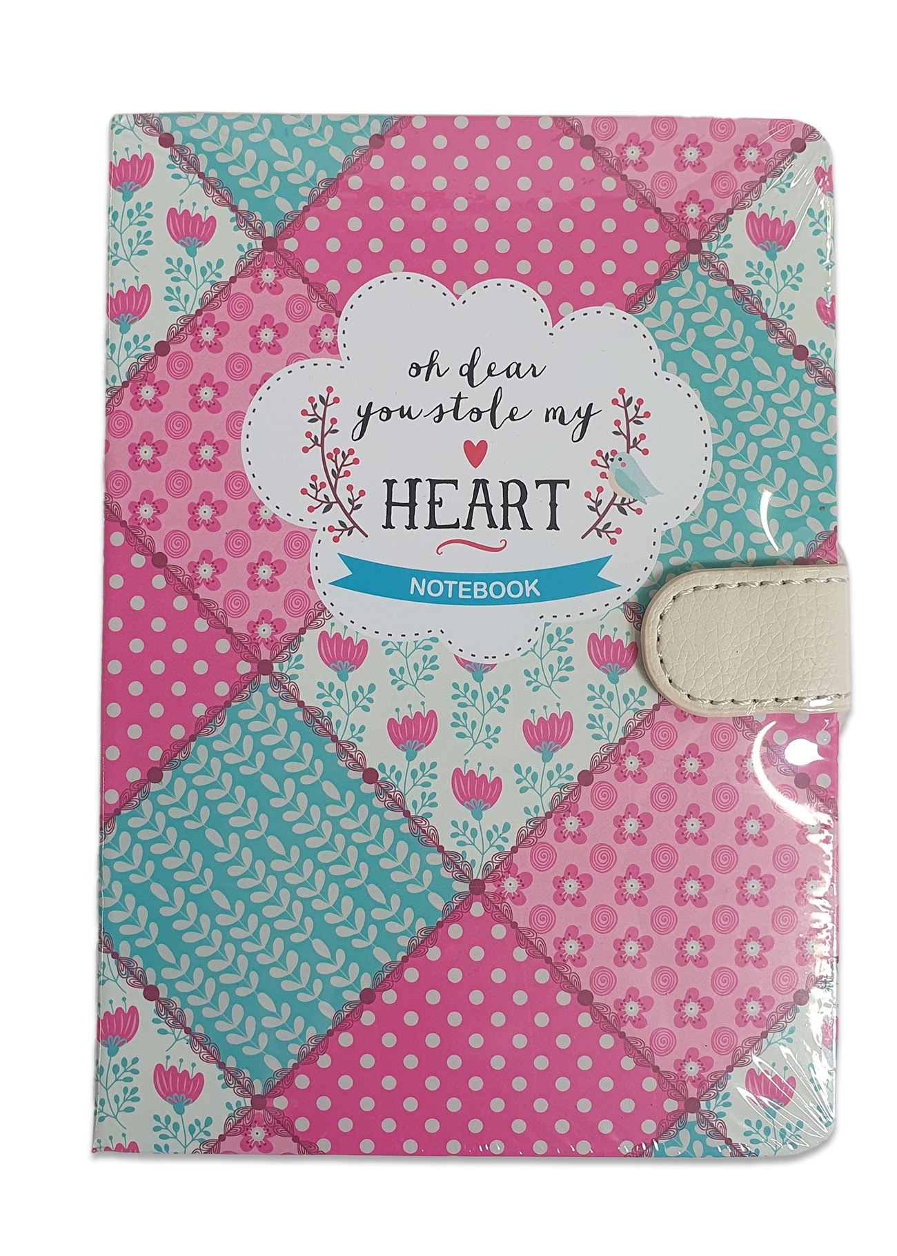 Carnetel A5, roz, bej, bleu - ''Oh dear you stole my heart" Carnetel A5, roz, bej, bleu - ''Oh dear you stole my heart"