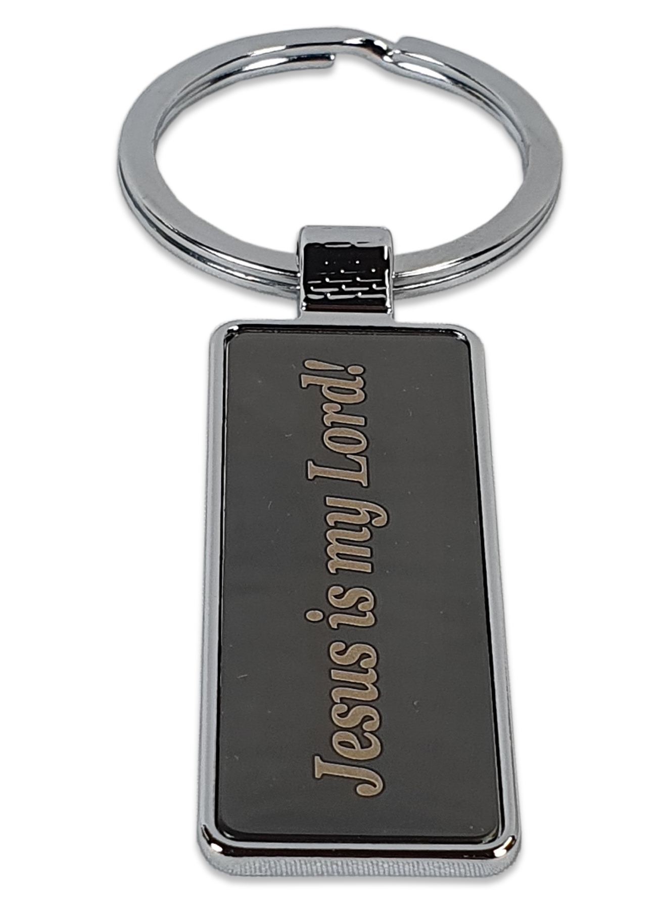 Breloc metalic cu mesaj  - Jesus is my Lord! Breloc metalic cu mesaj  - Jesus is my Lord!