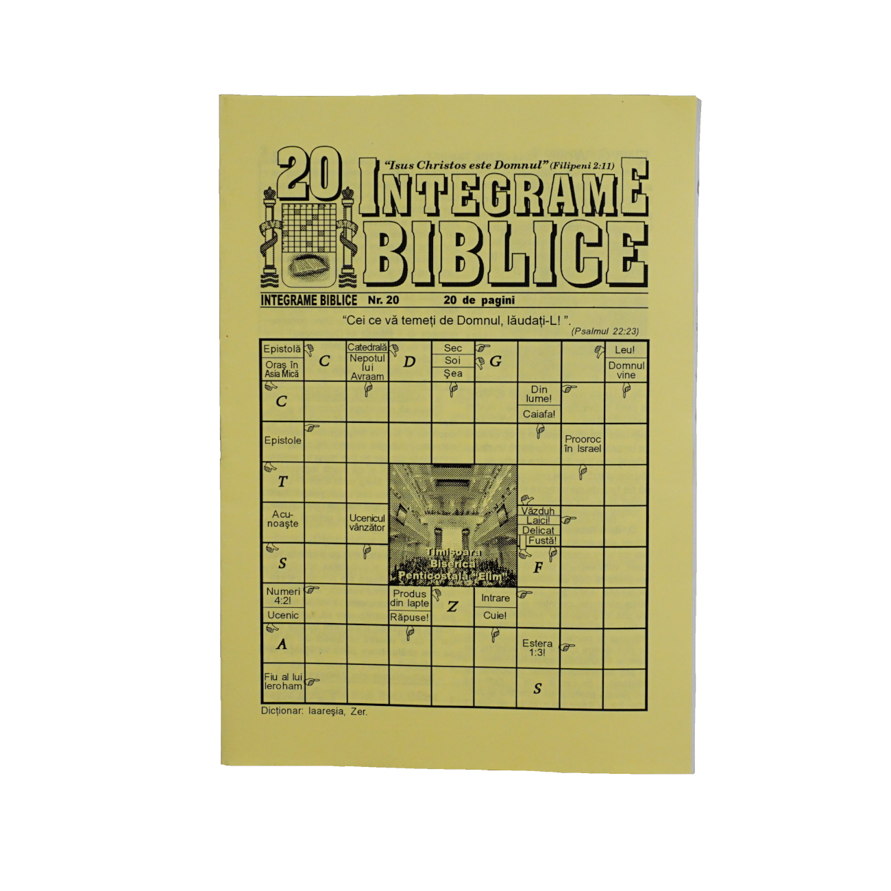 Integrame biblice - nr. 20 Integrame biblice - nr. 20