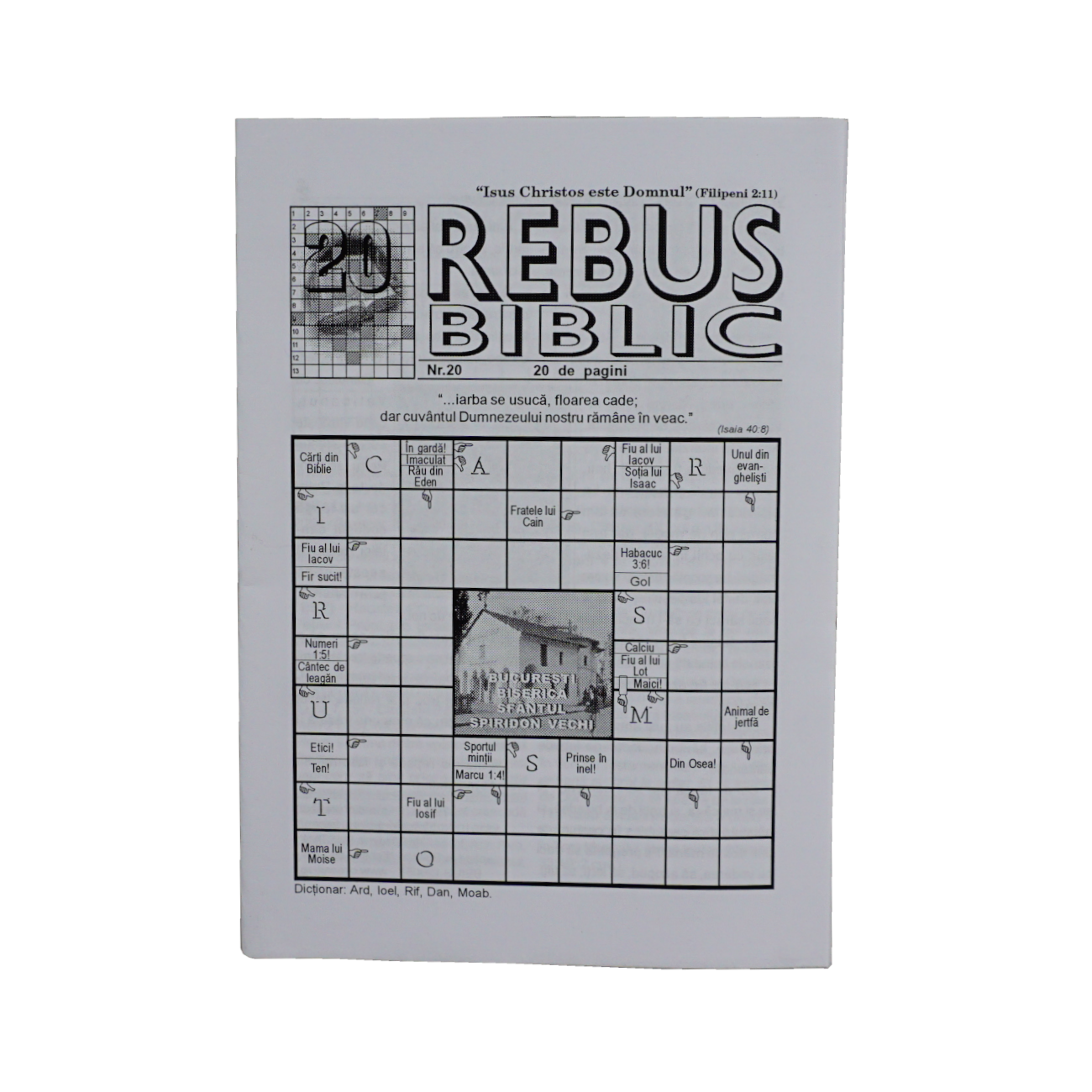 Rebus biblic - nr. 20 Rebus biblic - nr. 20