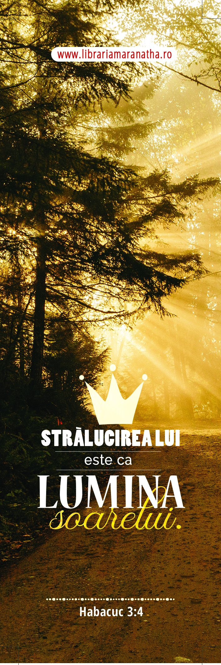 Semn de carte - Stralucirea Lui este ca lumina soarelui (42) Semn de carte - Stralucirea Lui este ca lumina soarelui (42)