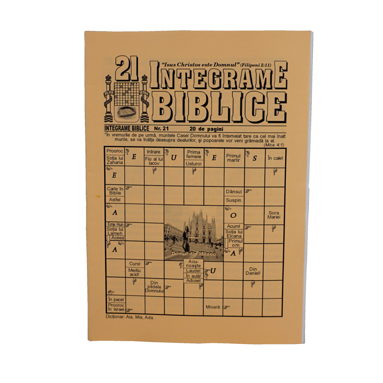 Integrame biblice - nr. 21