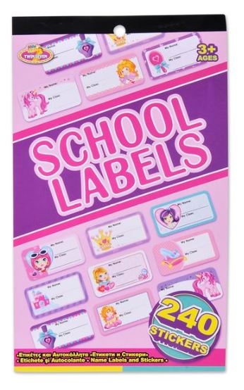 Etichete scolare si autocolante (240 buc.) - Model 1 Etichete scolare si autocolante (240 buc.) - Model 1
