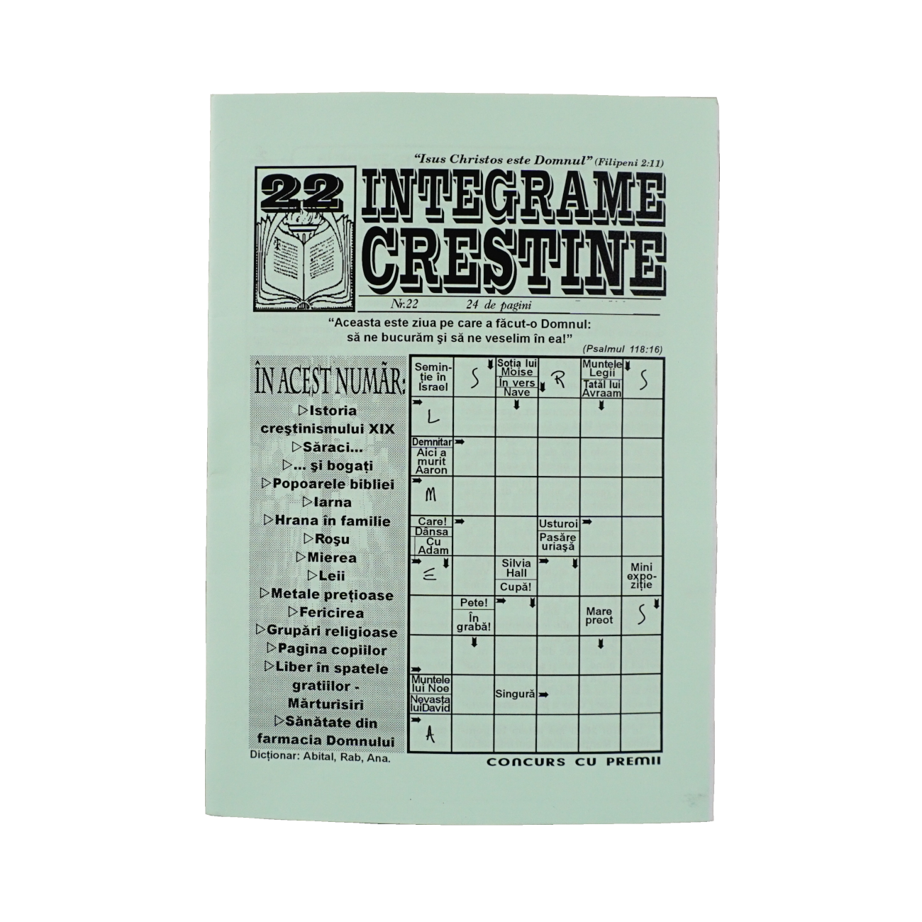 Integrame crestine - nr. 22 Integrame crestine - nr. 22