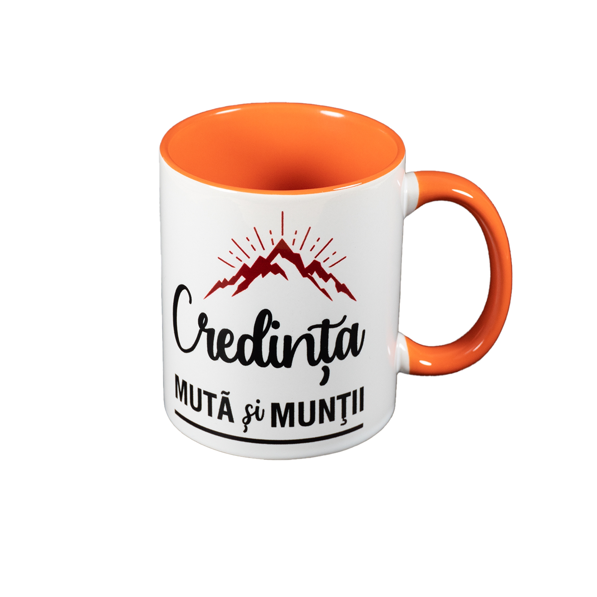 Cana - Credinta muta si muntii (interior portocaliu) Cana - Credinta muta si muntii (interior portocaliu)