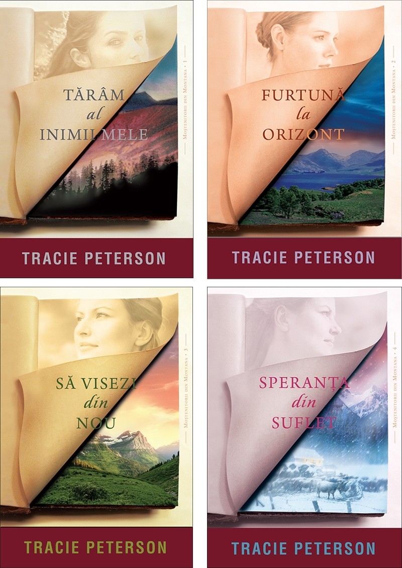 Seria Moștenitorii din Montana (4 volume) - Romane crestine Seria Moștenitorii din Montana (4 volume) - Romane crestine