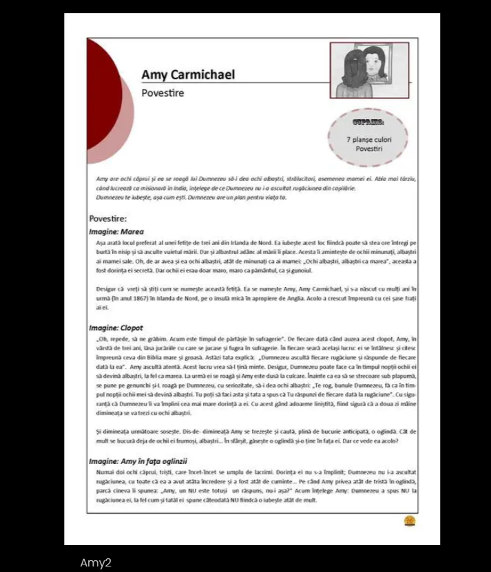 Amy Carmichael – Povestiri Amy Carmichael – Povestiri