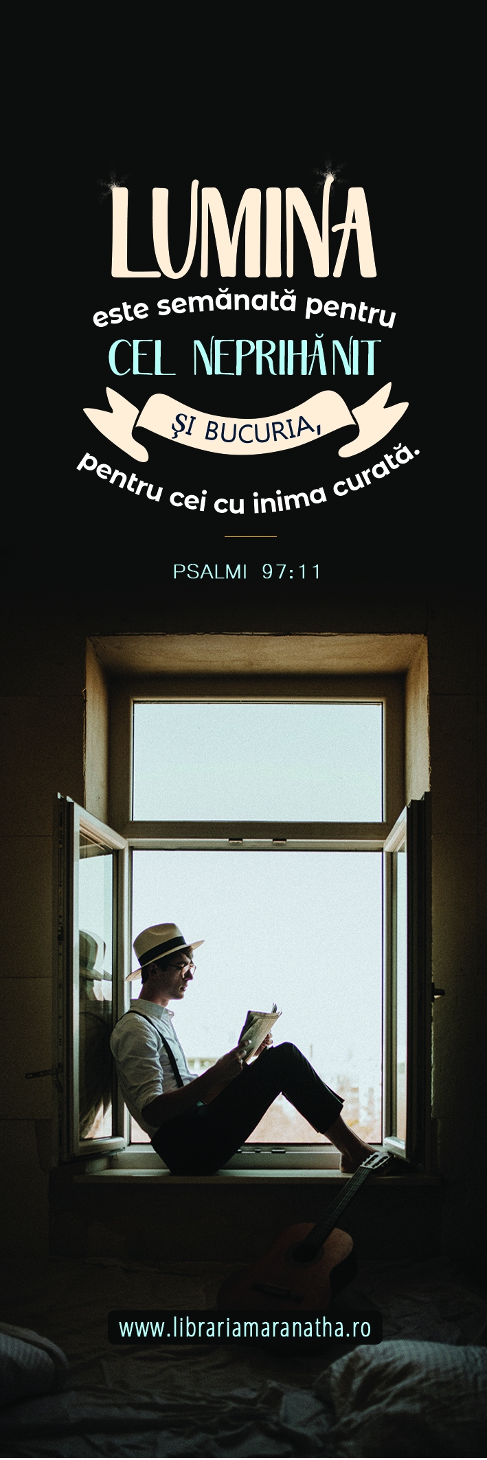 Semn de carte - Lumina este semanata pentru cel neprihanit (8) Semn de carte - Lumina este semanata pentru cel neprihanit (8)