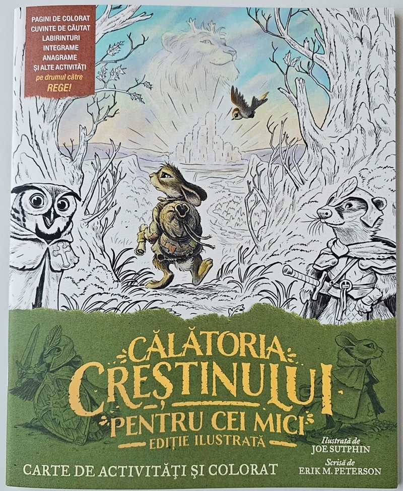 Călătoria creștinului pentru cei mici - Carte de activități și colorat