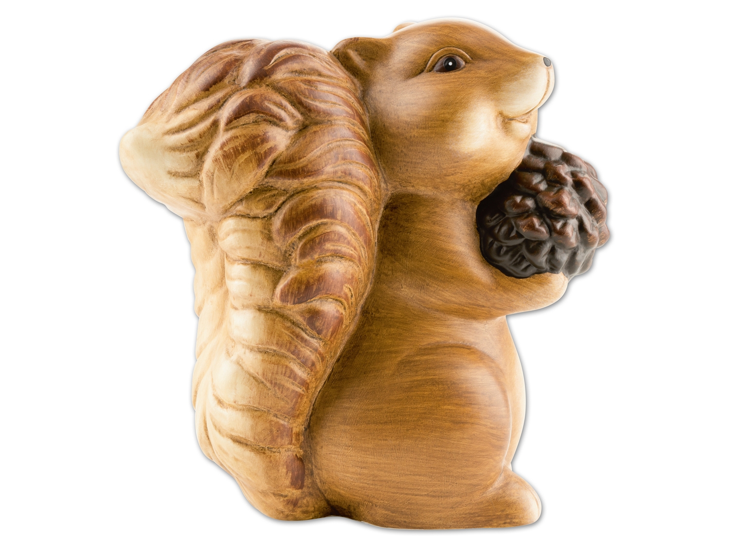 Figurina ceramica decorativa, pictata manual - Veverita Figurina ceramica decorativa, pictata manual - Veverita