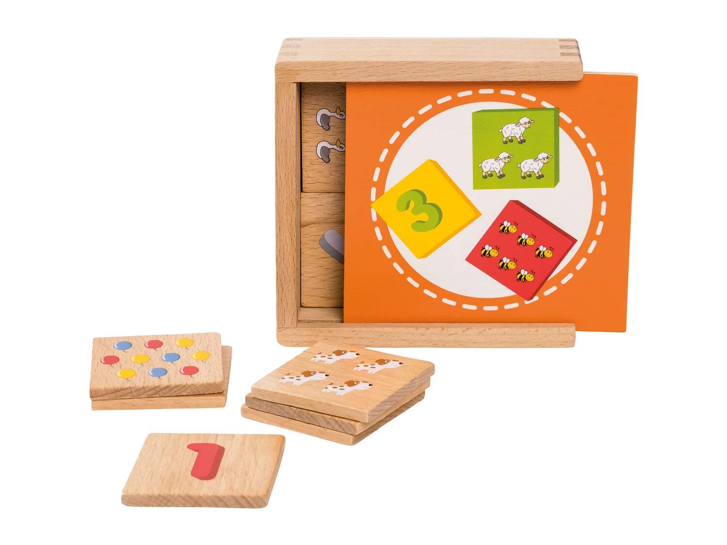 Cutie educativa - Joc de memorie (3+) Cutie educativa - Joc de memorie (3+)