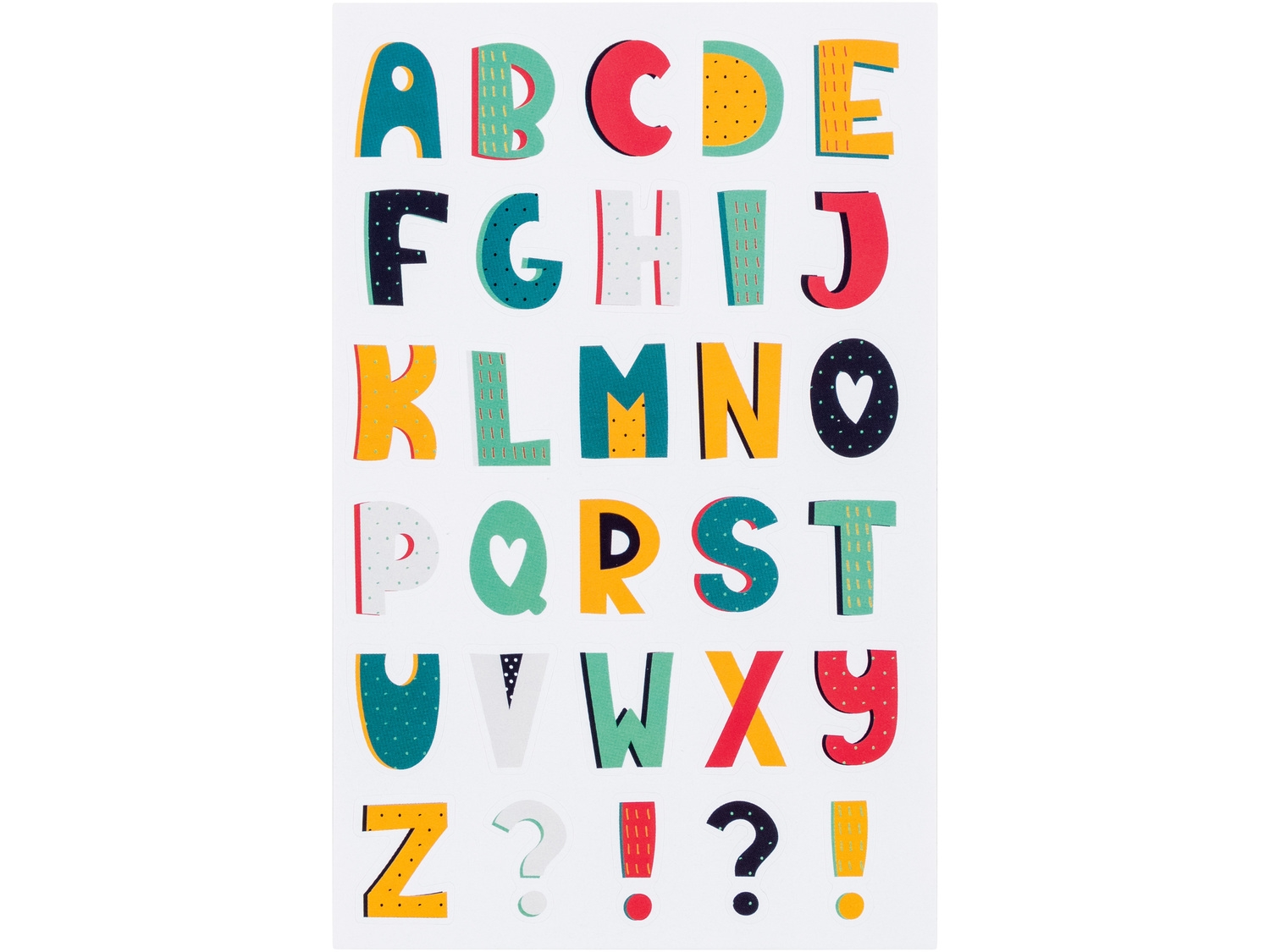 Set 300 autocolante - Alfabet Set 300 autocolante - Alfabet