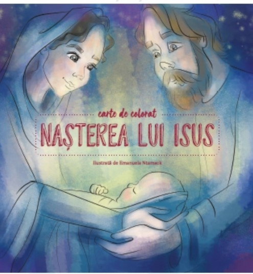 Nașterea lui Isus - Carte de colorat