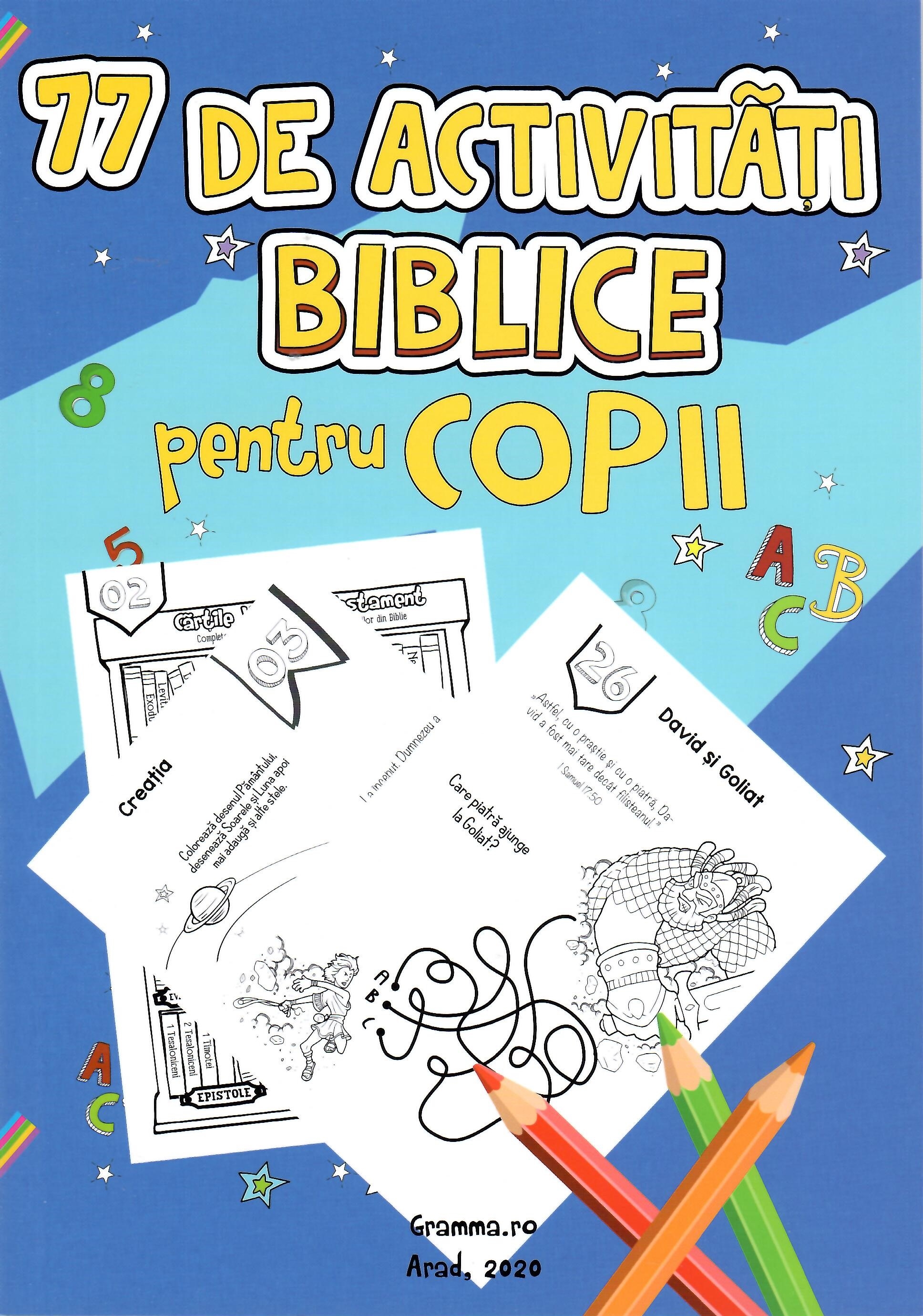 77 de activitati biblice pentru copii 77 de activitati biblice pentru copii