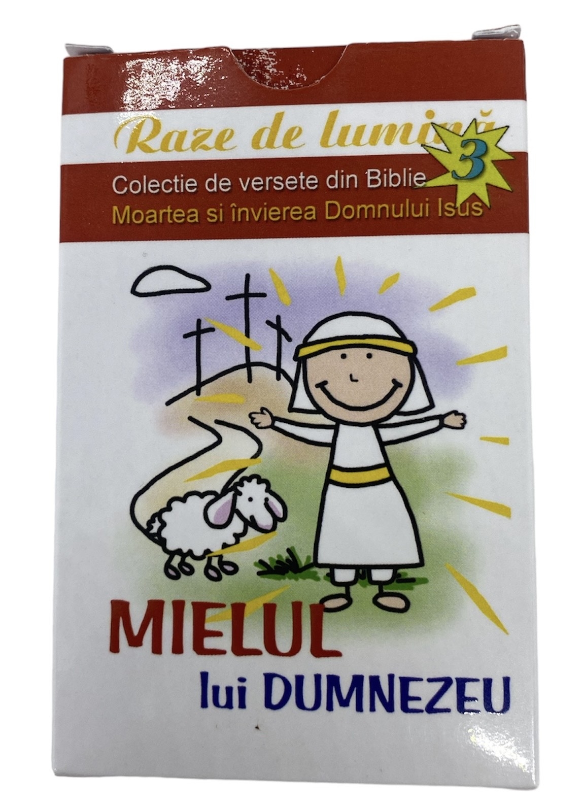 Mielul lui Dumnezeu - 44 cartonașe cu versete biblice Mielul lui Dumnezeu - 44 cartonașe cu versete biblice