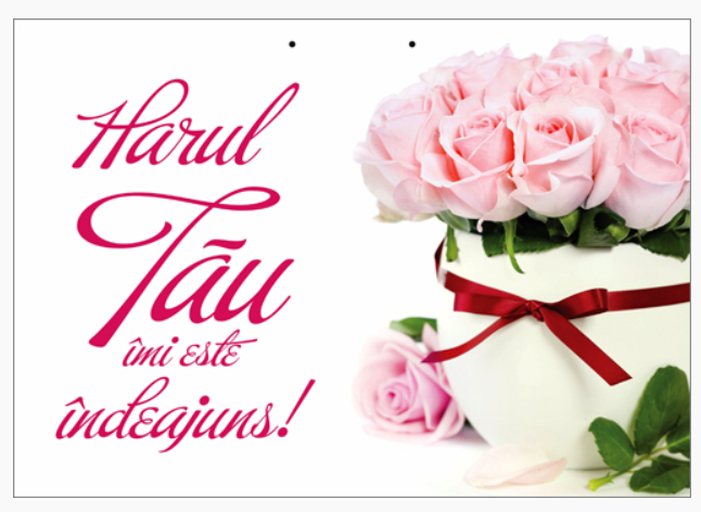 Poster cu text A4 - "Harul Tău îmi este îndeajuns!" [74]