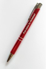 Pix metalic - Pot totul in Hristos! (rosu) Pix metalic - Pot totul in Hristos! (rosu)