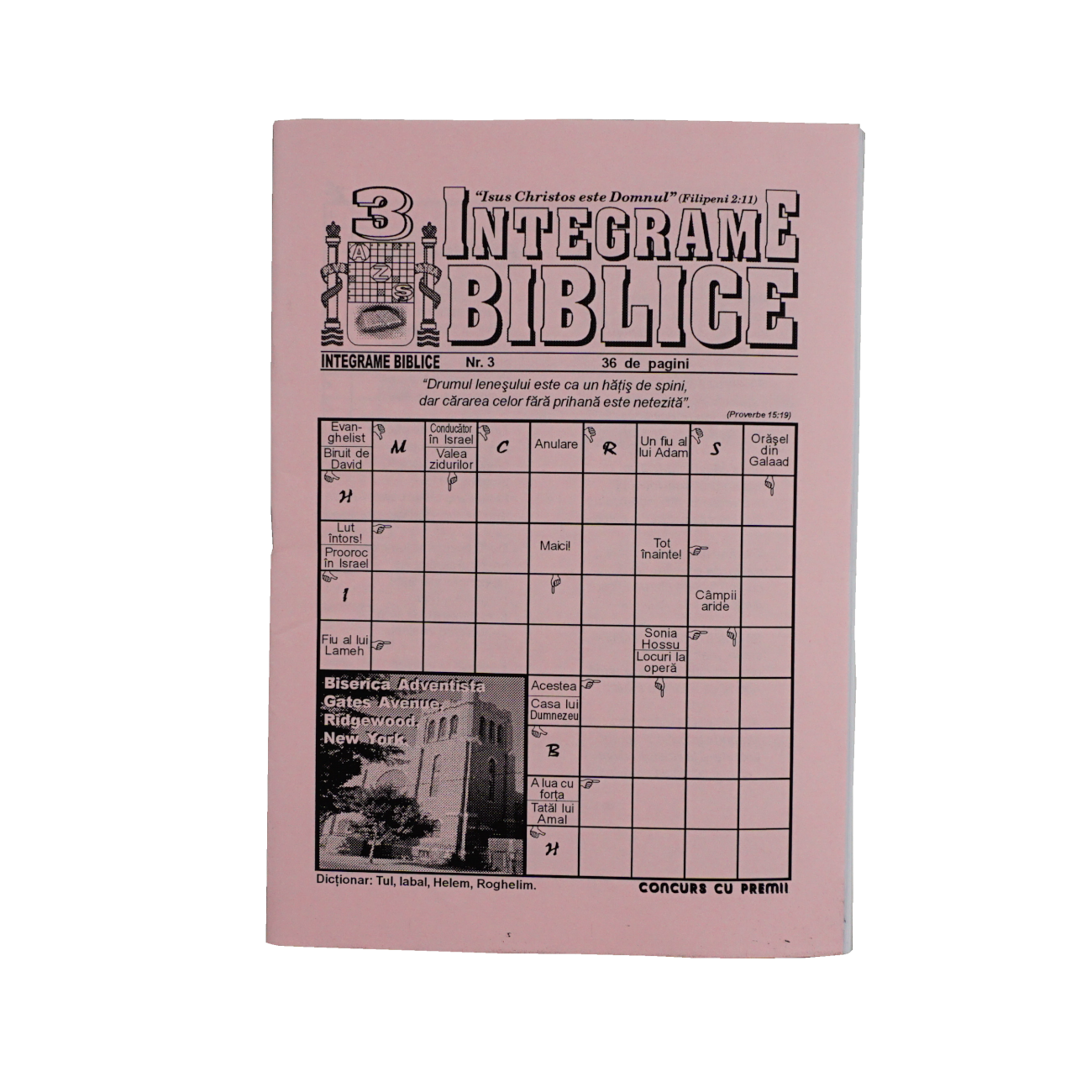 Integrame biblice - nr. 3 Integrame biblice - nr. 3
