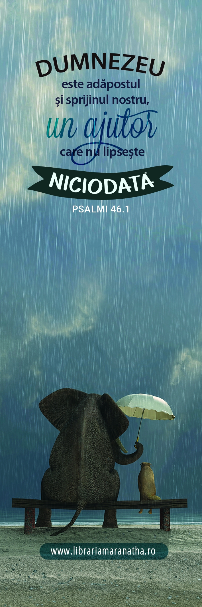Semn de carte - Dumnezeu este adapostul si sprijinul nostru (61) Semn de carte - Dumnezeu este adapostul si sprijinul nostru (61)