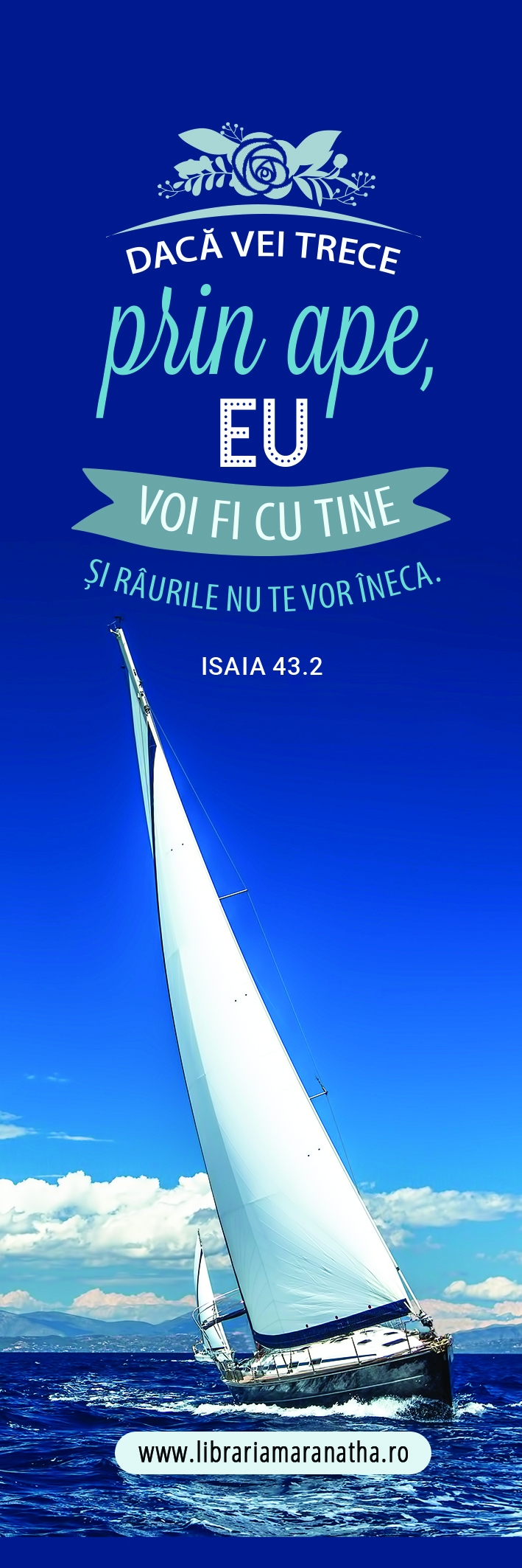 Semn de carte - Daca vei trece prin ape (23) Semn de carte - Daca vei trece prin ape (23)