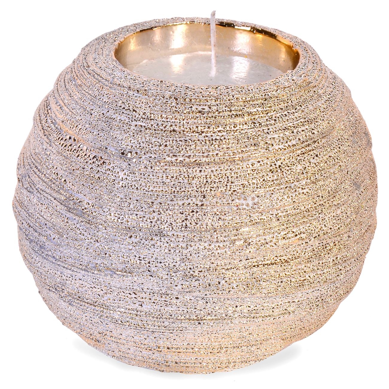 Suport pentru lumanare, auriu (9x5 cm) Suport pentru lumanare, auriu (9x5 cm)